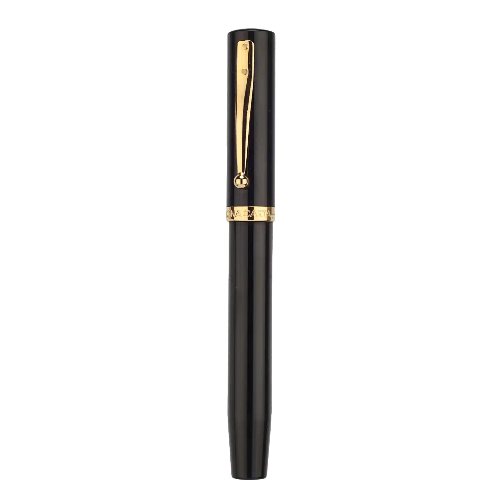 Magna Carta Mag 600 Fountain Pen with True Flex Nib - Premium Nikko Ebonite Black for Calligraphy & Handwriting - Perfect for Artists, Writers & Collectors