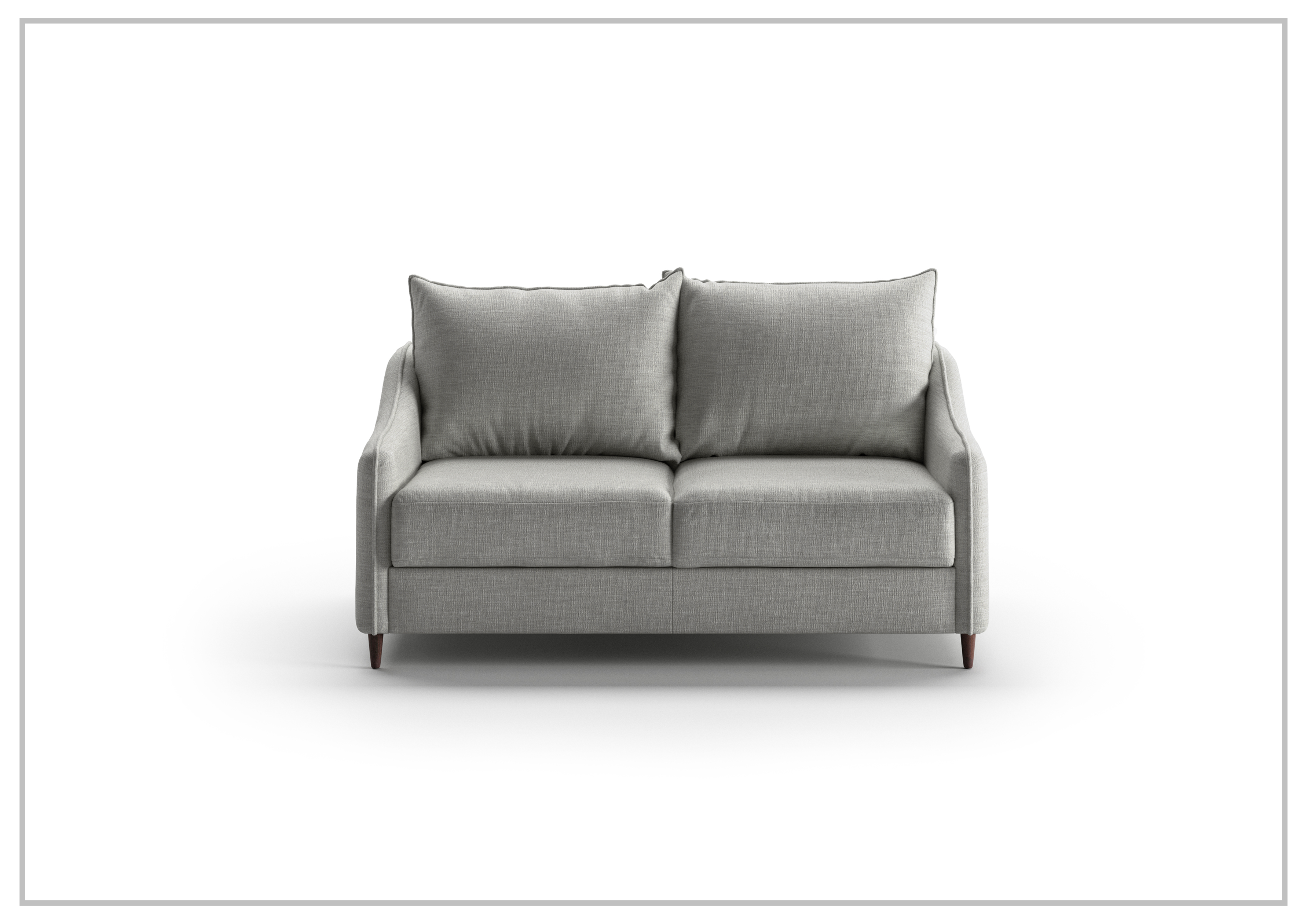 Luonto Ethos Fabric Full XL Sleeper Sofa - 2 Gray Color Options | Space-Saving Convertible Sofa Bed for Small Apartments & Guest Rooms