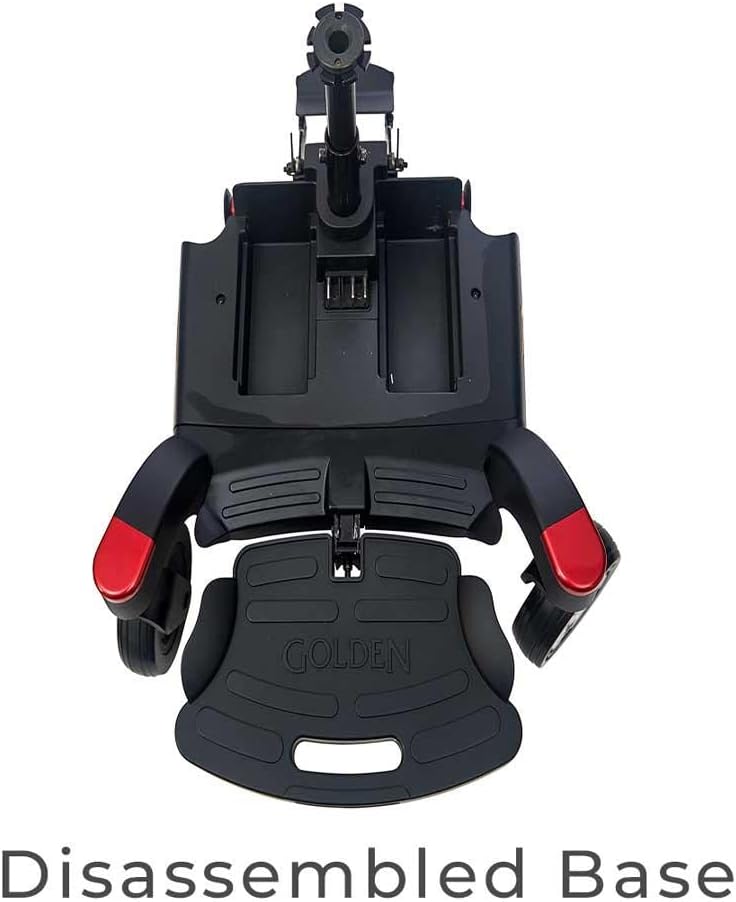 BuzzAbout Lightweight Portable Travel Power Wheelchair GP164 - Foldable Electric Mobility Scooter for Seniors & Adults - Perfect for Airplanes, Shopping Malls & Outdoor Adventures