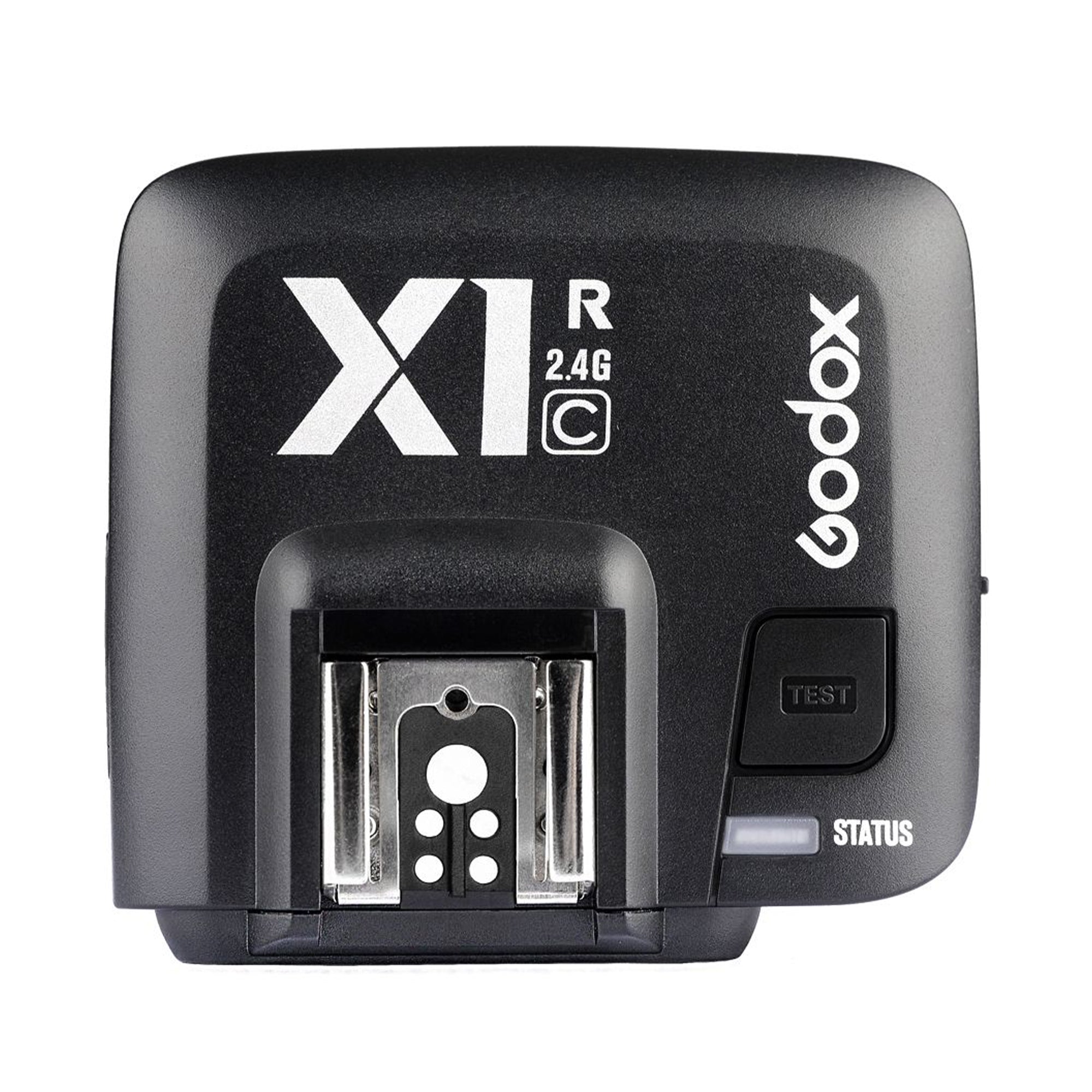 Godox X1R-C TTL Wireless Flash Receiver for Canon DSLR Cameras - Perfect for Studio, Portrait & Event Photography