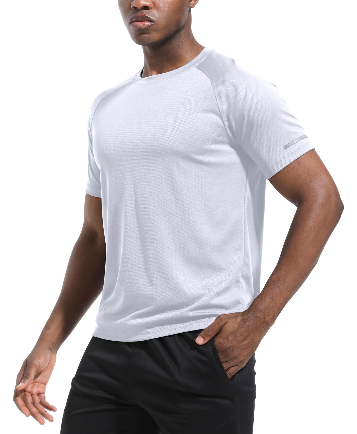 Men's Dry Fit Moisture Wicking Workout T-Shirts - 1 or 3 Pack Breathable Running Shirts for Gym & Sports | Perfect for Jogging, Training & Active Lifestyle