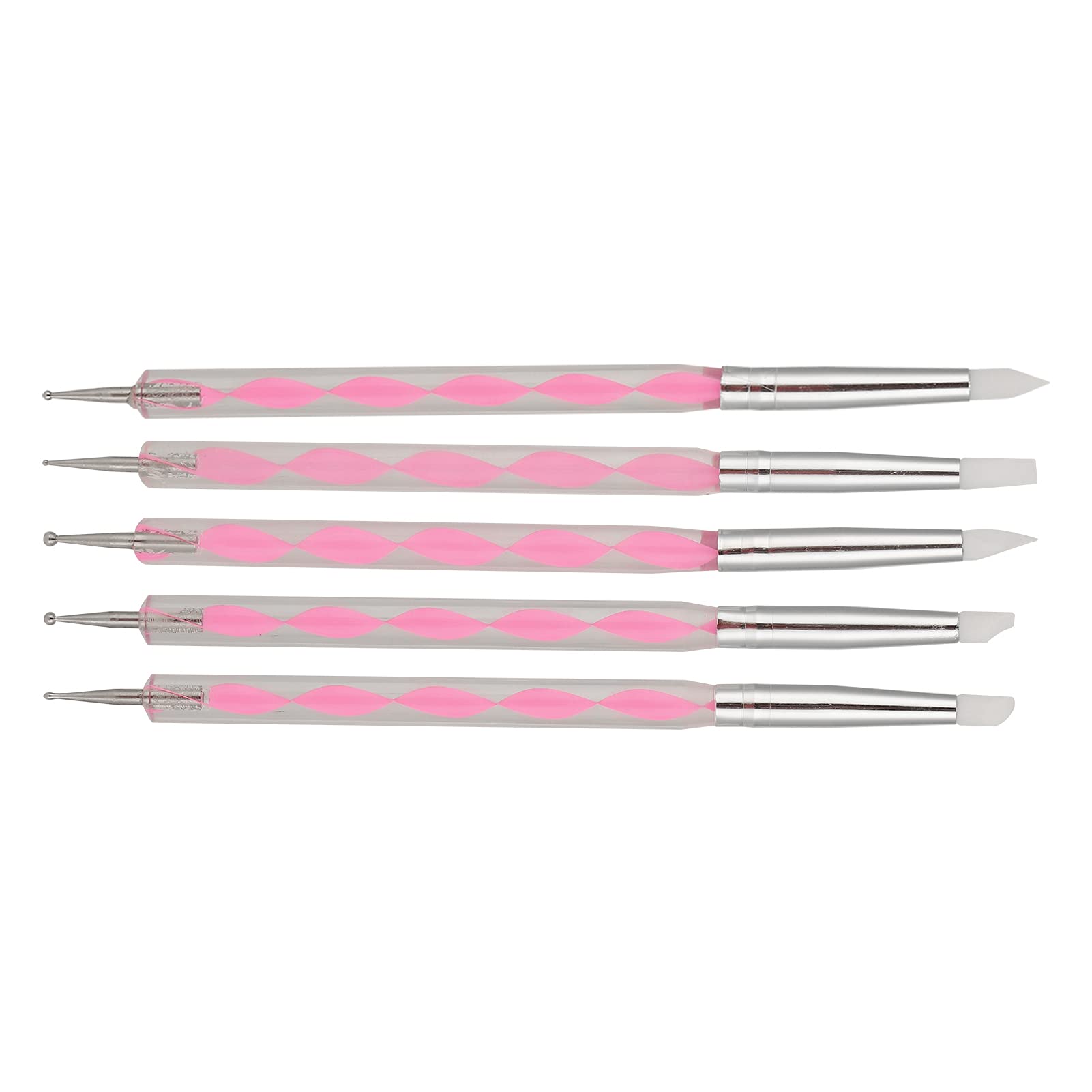 Nail Dotting Pen - Acrylic Handle for Manicure & Nail Art - Salon & Home Use