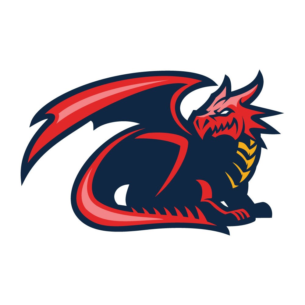 12 Inch Red Dragon Guarding Vinyl Decal - Full Color Waterproof Sticker for Cars, Laptops, Windows, Home & Office Decor - Perfect for Indoor & Outdoor Use, Gaming Setups & Asian-Themed Decorations