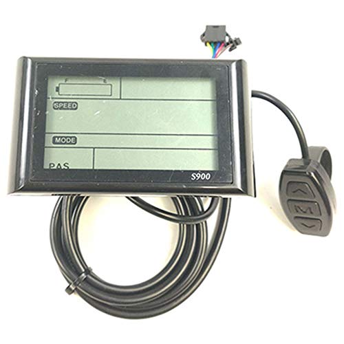 Baalaa 36V/48V Electric Bike LCD-S900 Display - Smart Control Panel with Light Plug for E-Bike Accessories