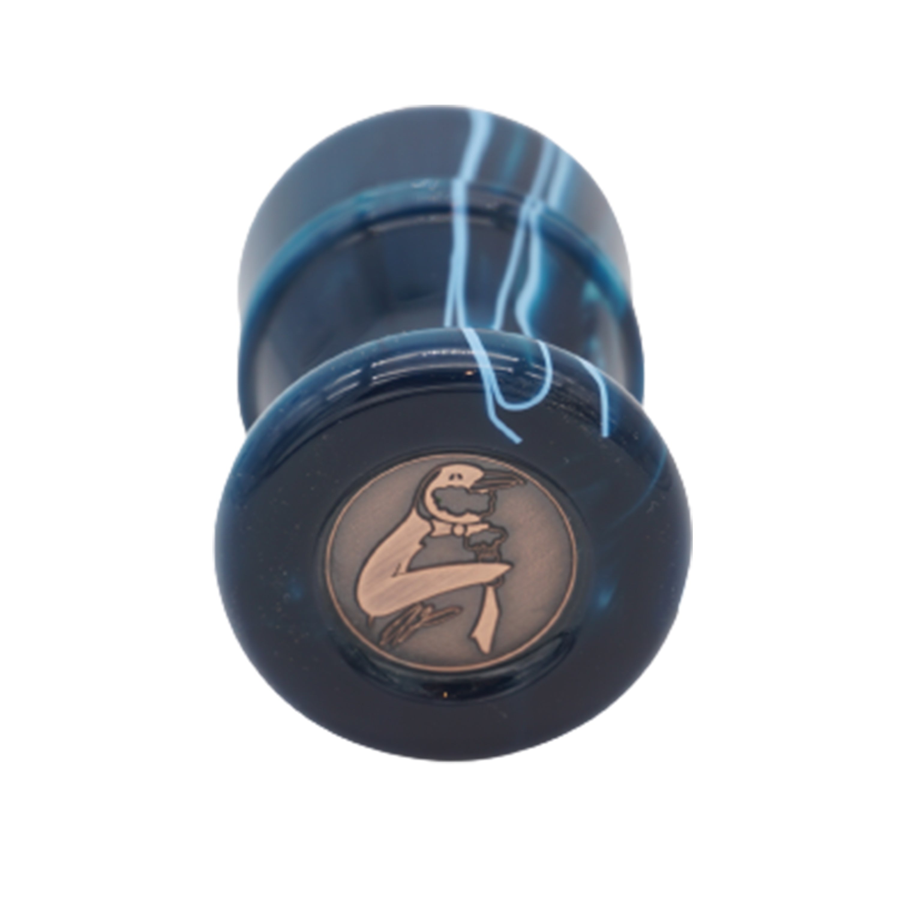 Premium Ocean Waves Handcrafted Shaving Brush Handle - Fits 28mm & 30mm Knots - Perfect for Wet Shaving, Grooming Kits & Luxury Bathroom Accessories