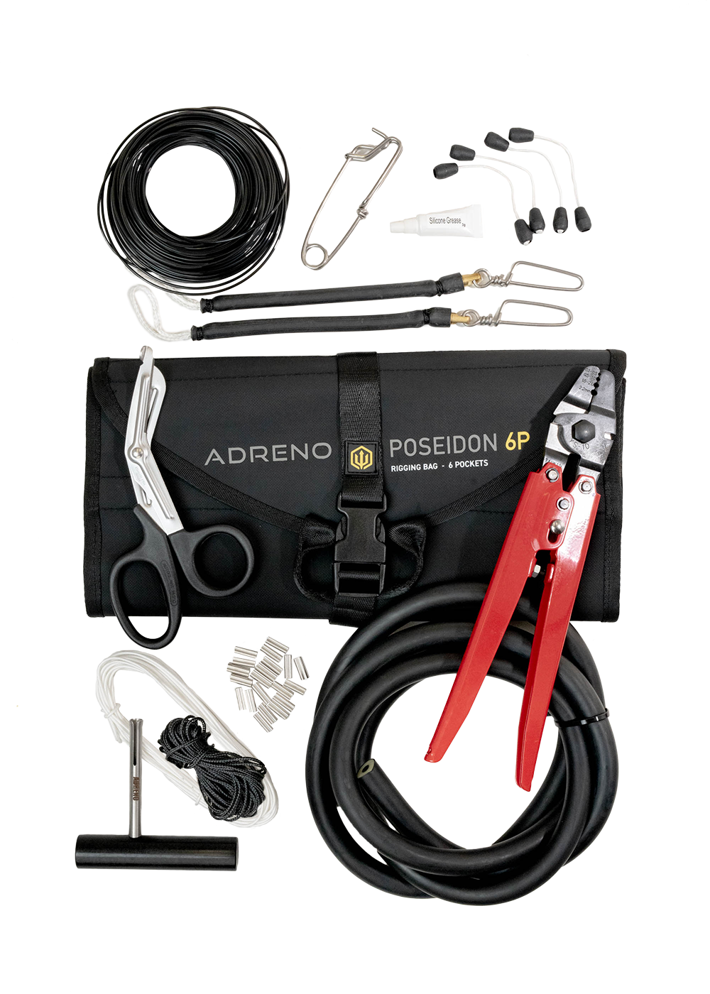 Adreno Poseidon Diving Bag with Rigging Kit - Waterproof Scuba Gear Storage for Underwater Adventures