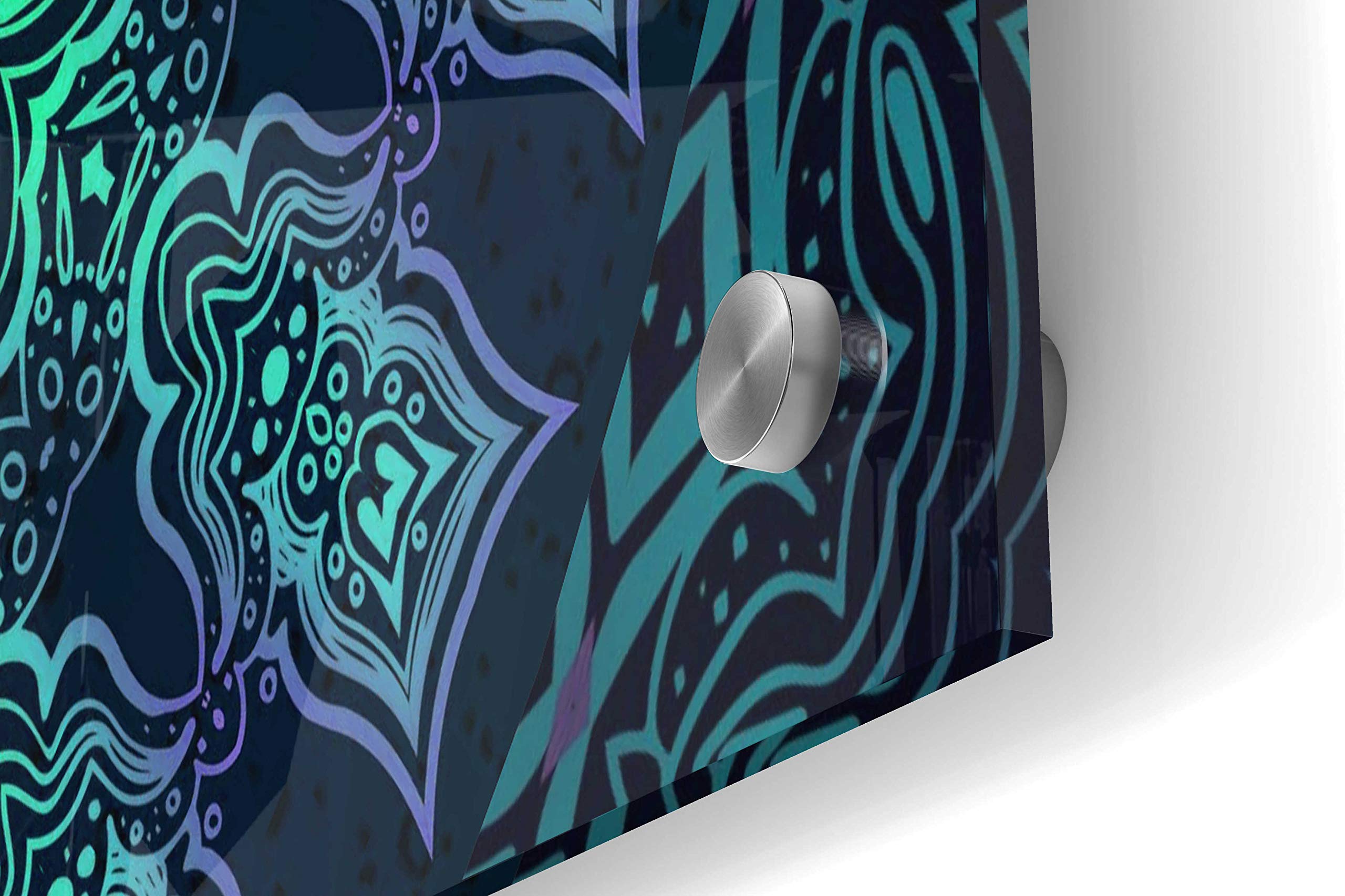 Epic Art 'Set And Setting 5' by Cameron Gray - 36x24 Inch Acrylic Glass Wall Art Decor for Living Room, Bedroom & Office | Modern Abstract Painting for Home & Office Decoration
