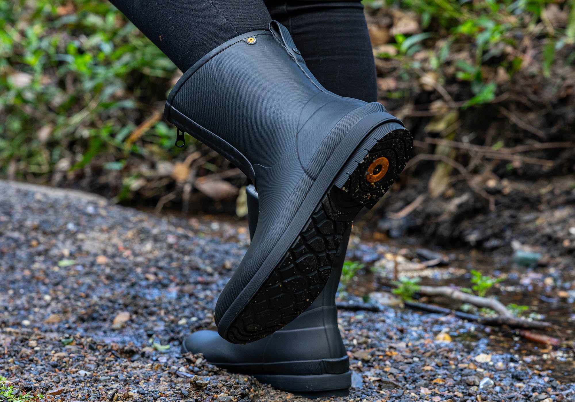Bogs Women's Amanda Plush II Zip Casual Waterproof Winter Boots - Warm & Comfortable for Snow, Rain & Outdoor Activities