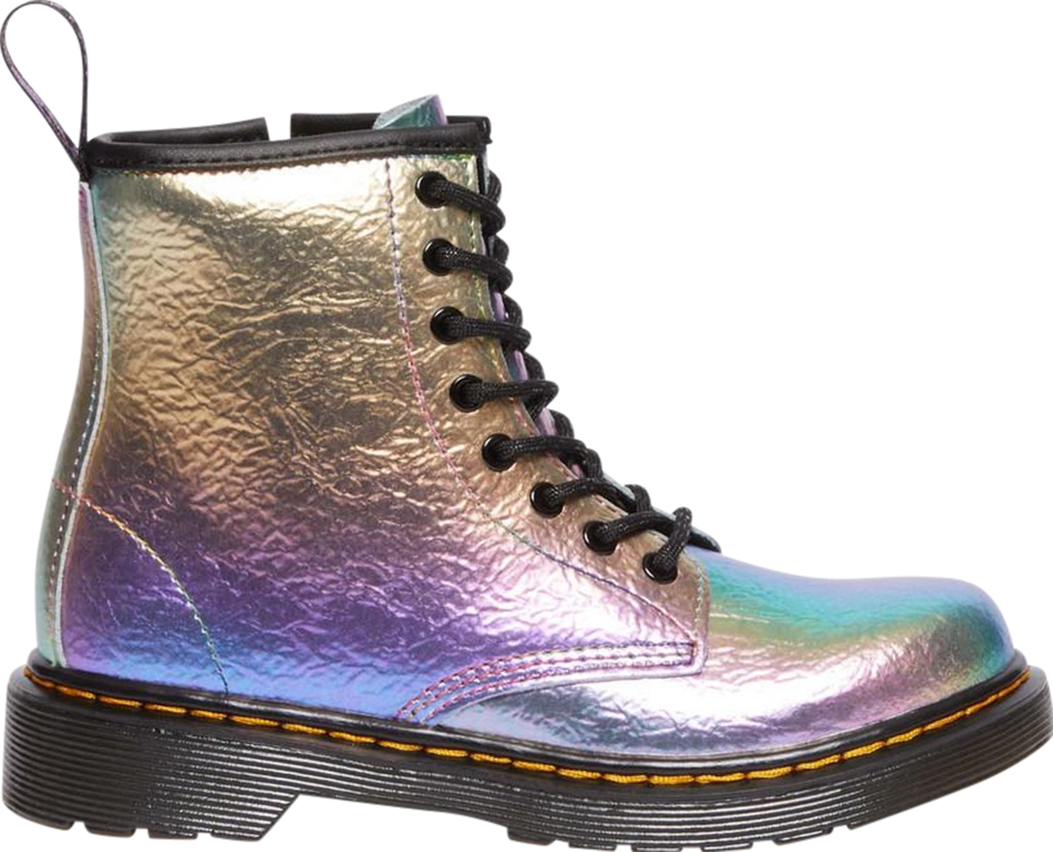 1460 Romario Smooth Leather Boots for Kids - Comfortable & Stylish Footwear for School, Play & Outdoor Activities