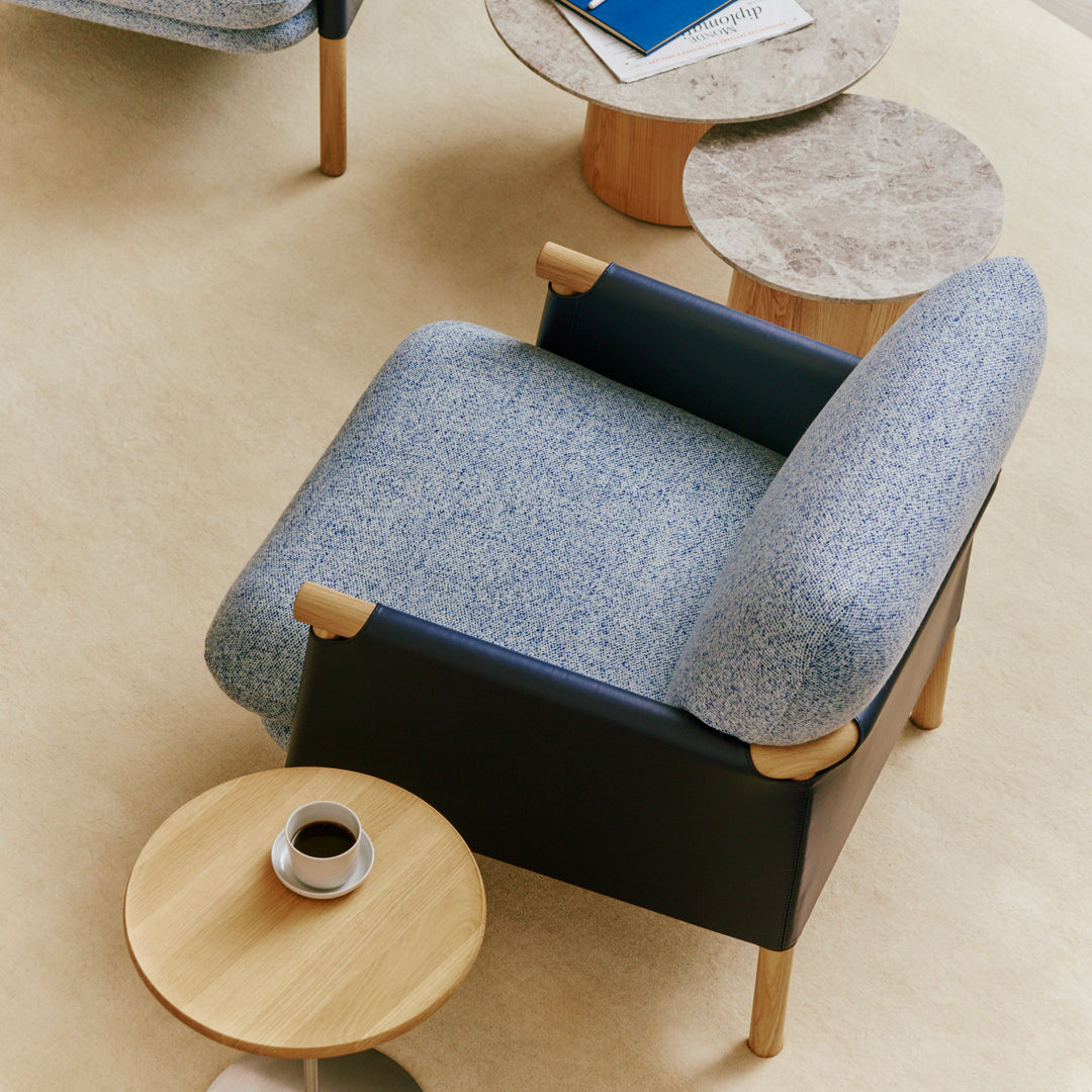 Erik Jorgensen Savannah Petite Lounge Chair - Modern Compact Lounge Chair for Small Spaces - Perfect for Apartments, Living Rooms & Reading Nooks