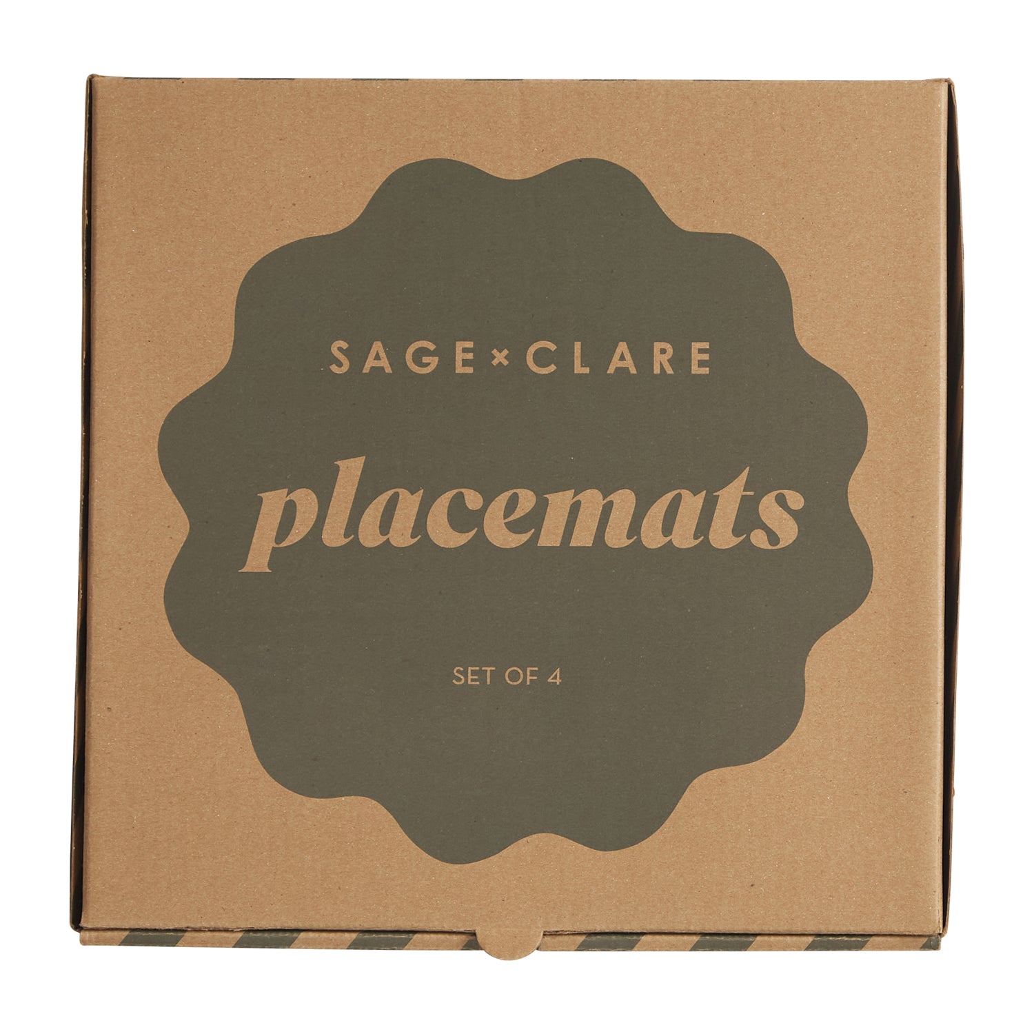 Magnolia Placemat Set - Elegant Floral Table Mats for Dining & Home Decor | Perfect for Everyday Use, Dinner Parties & Special Occasions | Set of 4 by Kent