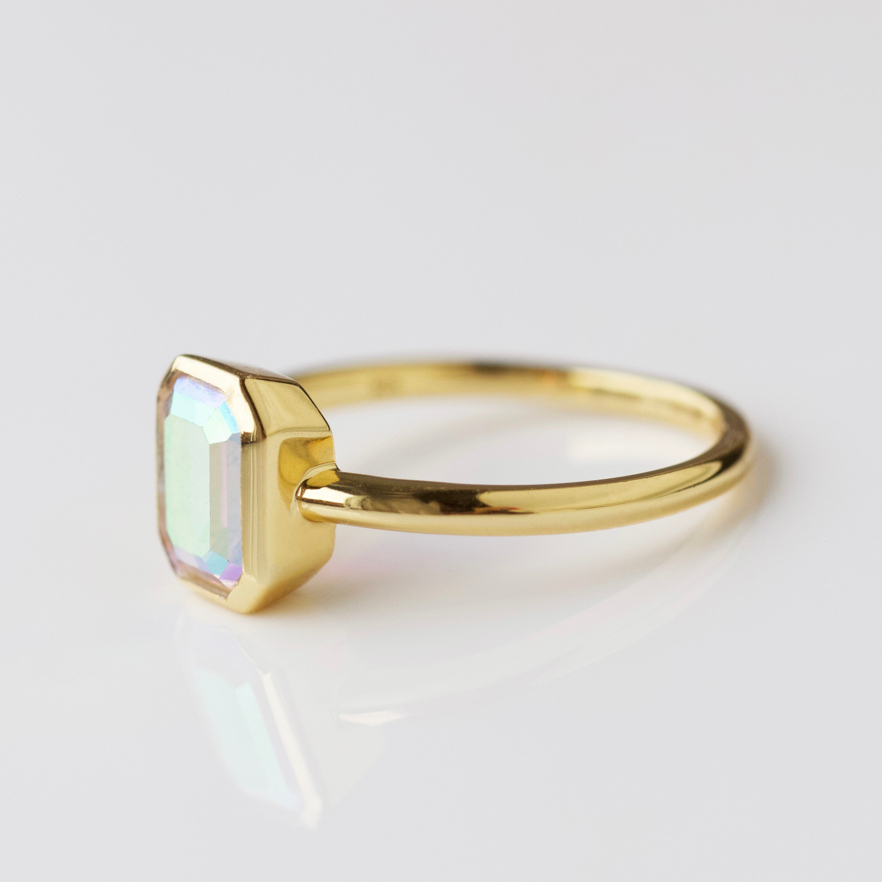 Louise Thompson Lucky Glimmers Ring - Elegant Sterling Silver Ring for Women, Perfect for Everyday Wear, Gift Giving & Special Occasions