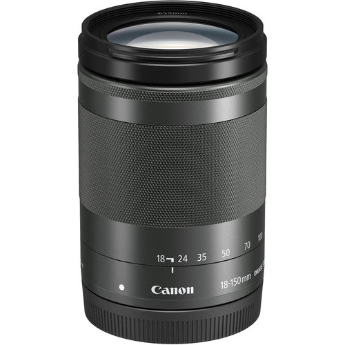 Canon EF-M 18-150mm f/3.5-6.3 IS STM Lens with Cleaning Kit - Perfect for Travel, Portrait & Wildlife Photography