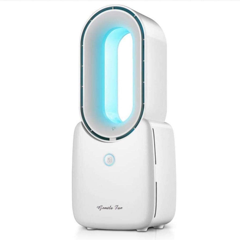 Sucastle Bladeless Tower Fan with Remote Control - Air Multiplier Technology, Negative Ion Generator, Quiet Floor Standing Cooling Fan for Home, Office, Bedroom - White | Perfect for Summer Cooling, Indoor Air Circulation & Energy Efficient Climate Control