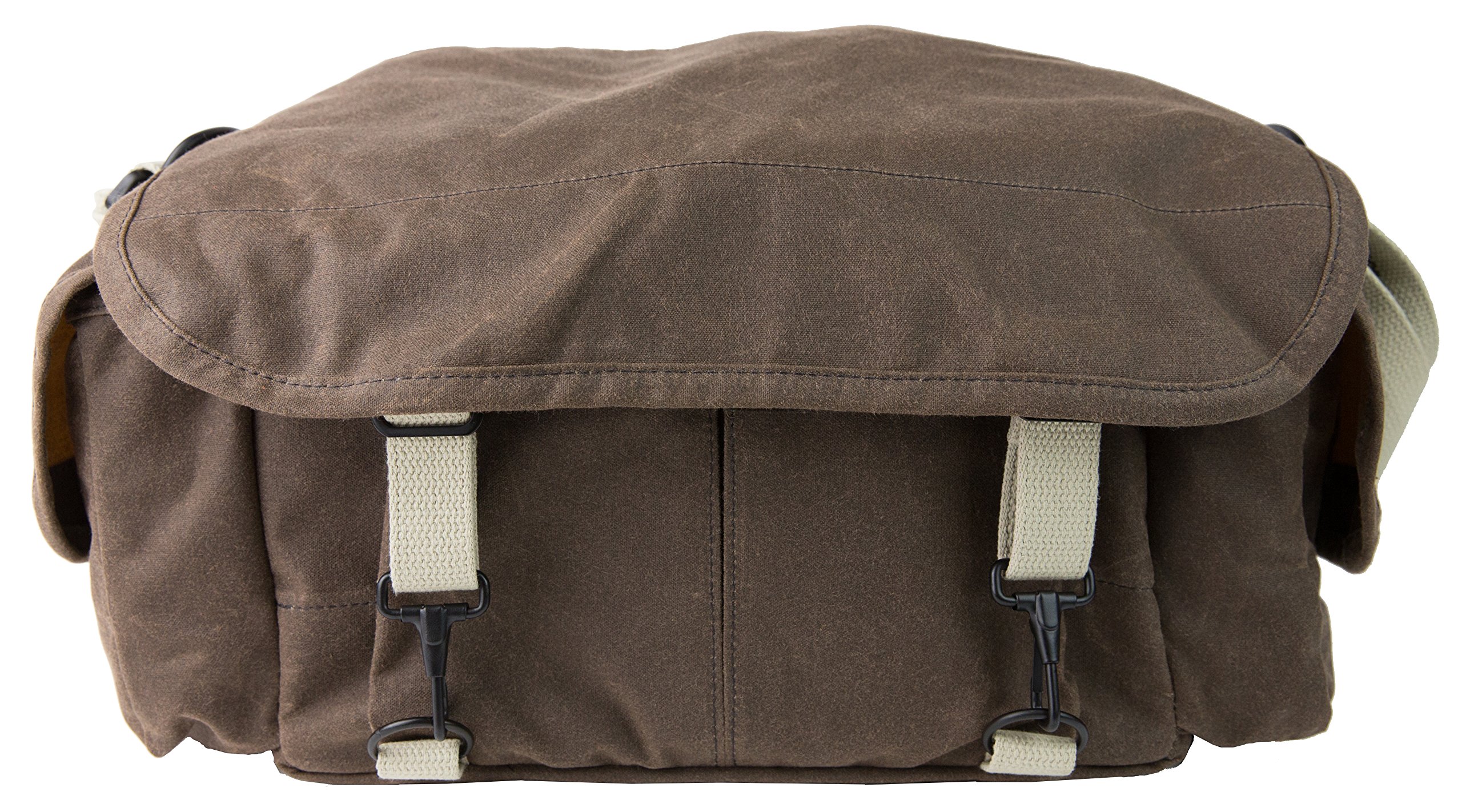 Domke F-2 Classic Waxwear Camera Bag - Durable DSLR/SLR Shoulder Bag for Photographers - Perfect for Travel, Street & Outdoor Photography