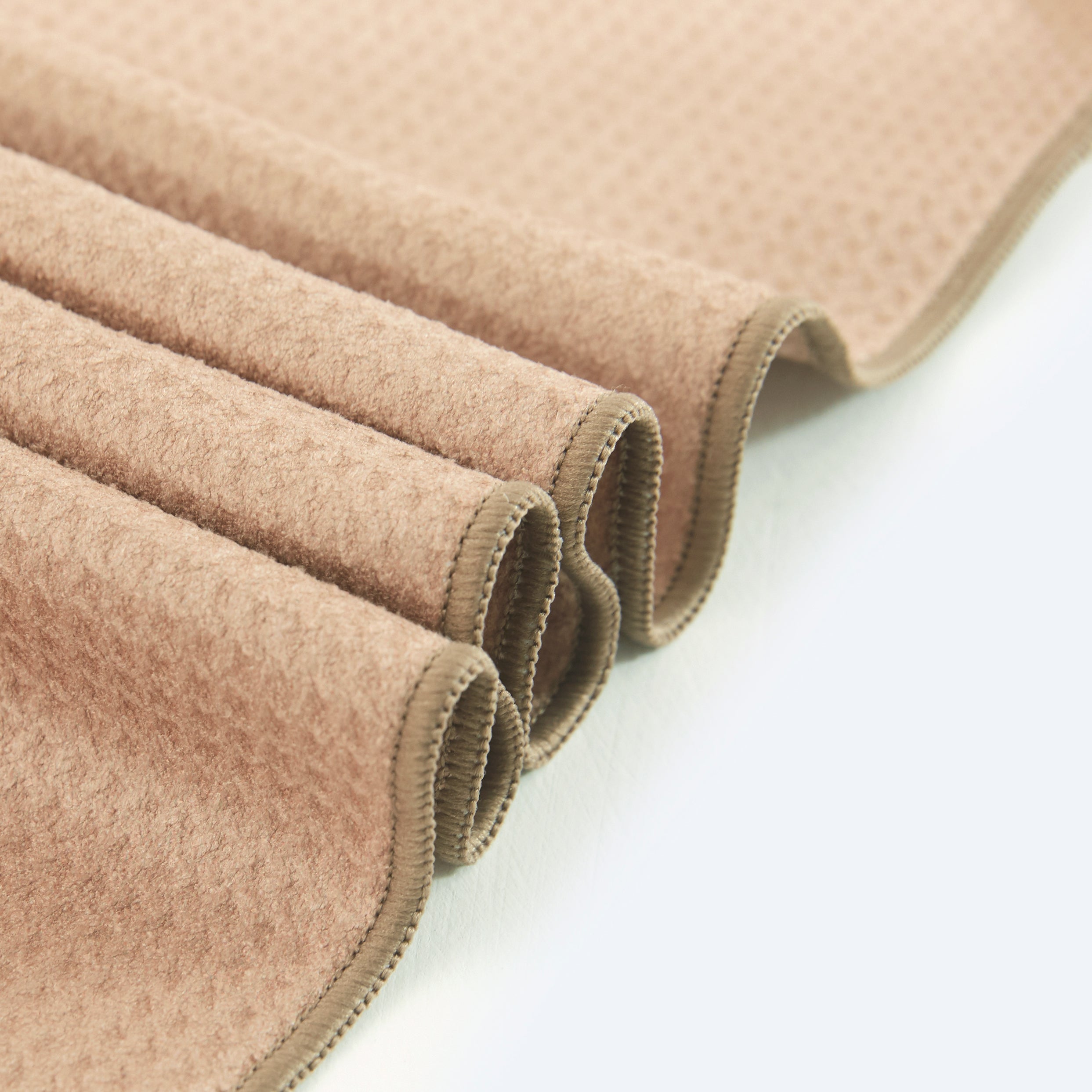 Premium Taupe Mini Multi-Purpose Towel - Soft, Absorbent & Quick-Drying for Travel, Gym, Camping & Everyday Use