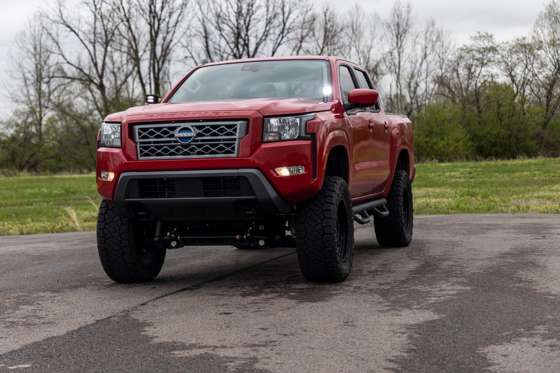 2 Inch Black Series LED Light Pods - Spot & Square Design, Cool White DRL (70903BLKDRL) for Off-Road Trucks, ATVs, and Marine Applications