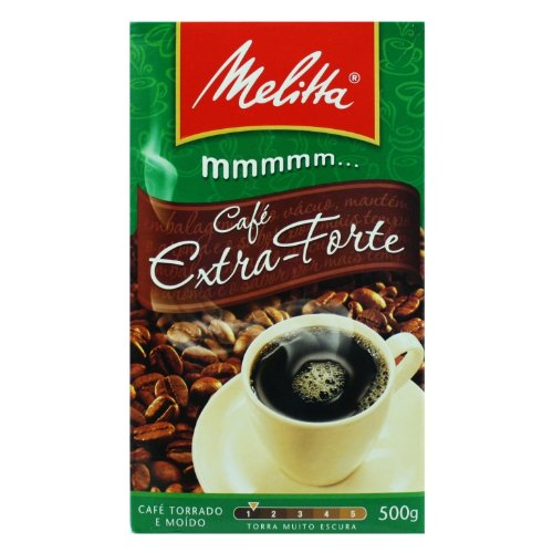 Melitta Extra Strong Dark Roast Coffee - 17.6 oz (Pack of 10) - Premium Ground Coffee for Drip Machines & Cold Brew - Perfect for Home, Office & Camping Use