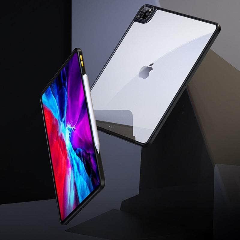 2022 iPad Pro 11 Inch Ultra Thin Acrylic Protective Case - Slim Shockproof Cover for Work, Travel & Daily Use