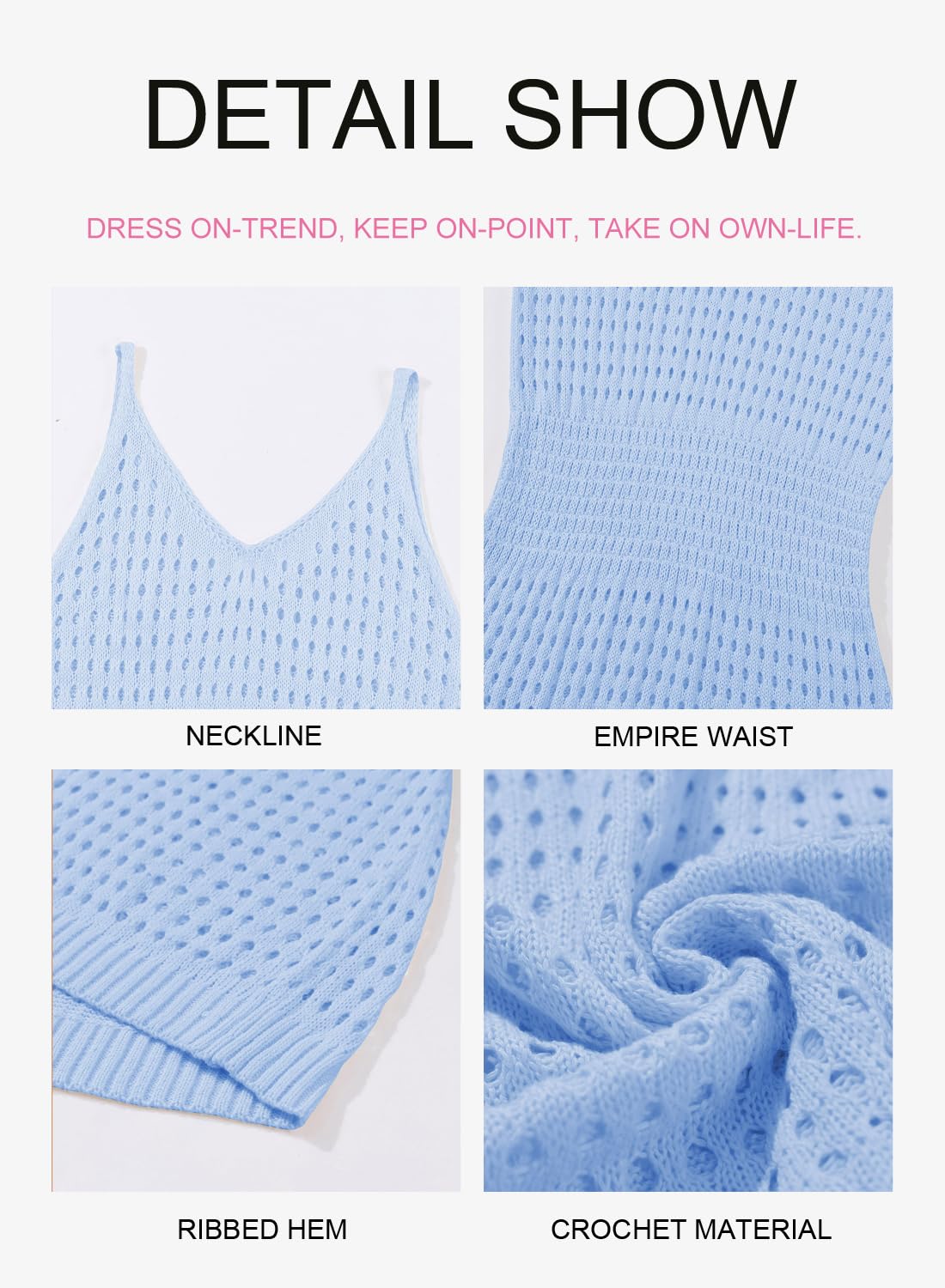 Dokotoo Women's Summer Crochet Hollow Out Knit Beach Cover Up - Bathing Suit Swimwear Cover Up, Cruise Outfit & Vacation Dress for Beach, Pool & Resort Wear 2025