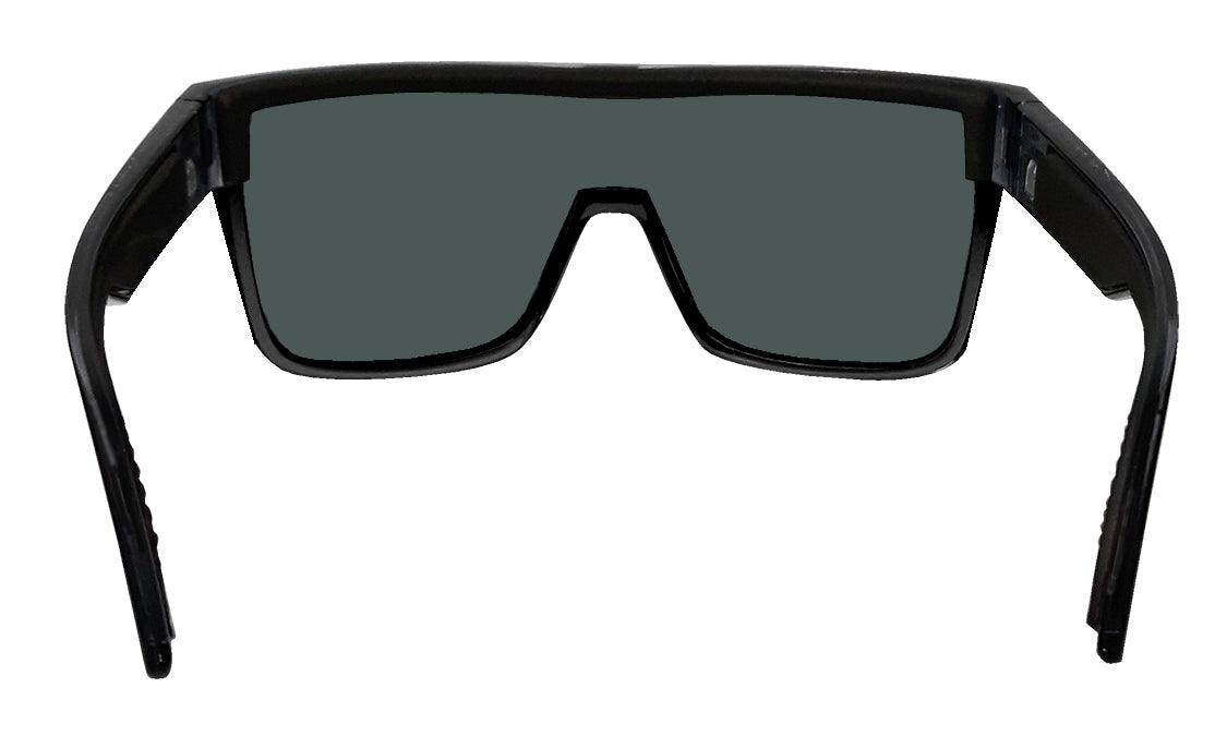 BUZZ Bomb Safety Glasses - Polarized Gold Mirror Lens with Z87.1 Protection for Outdoor Work, Sports & Driving