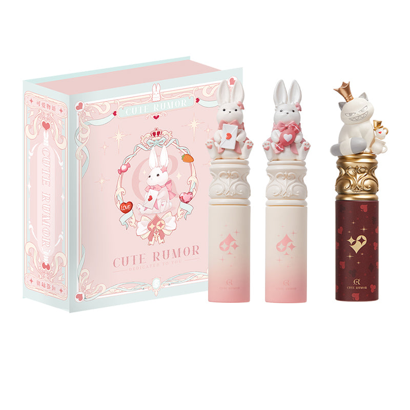 Limited Edition Cute Bunny Lip Cream - Moisturizing & Long Lasting Tinted Lip Balm for Soft Lips | Perfect for Valentine's Day Gifts & Everyday Lip Care