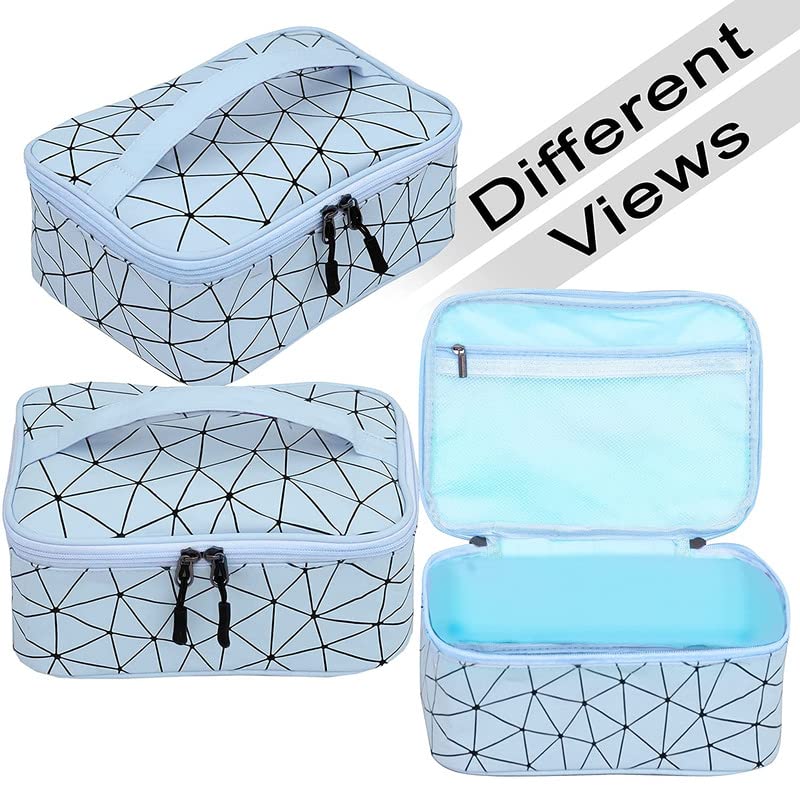 Multipurpose Cosmetic Travel Organizer Bag - Waterproof Makeup Pouch & Toiletry Bag for Men & Women | Perfect for Airplane Carry-on, Gym Essentials & Vacation Packing