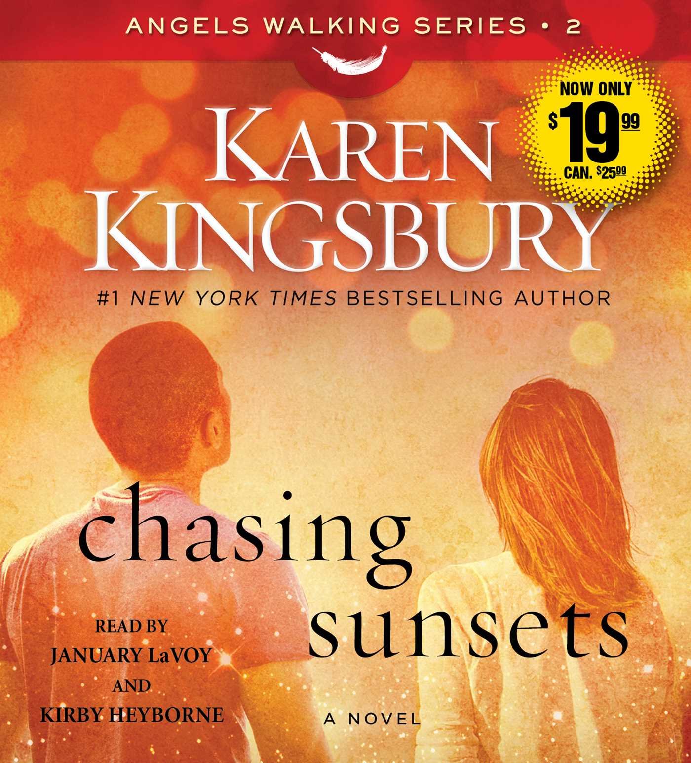 Chasing Sunsets: A Novel (Angels Walking Series) - Inspirational Christian Fiction Book for Women, Perfect for Book Clubs & Relaxing Beach Reads