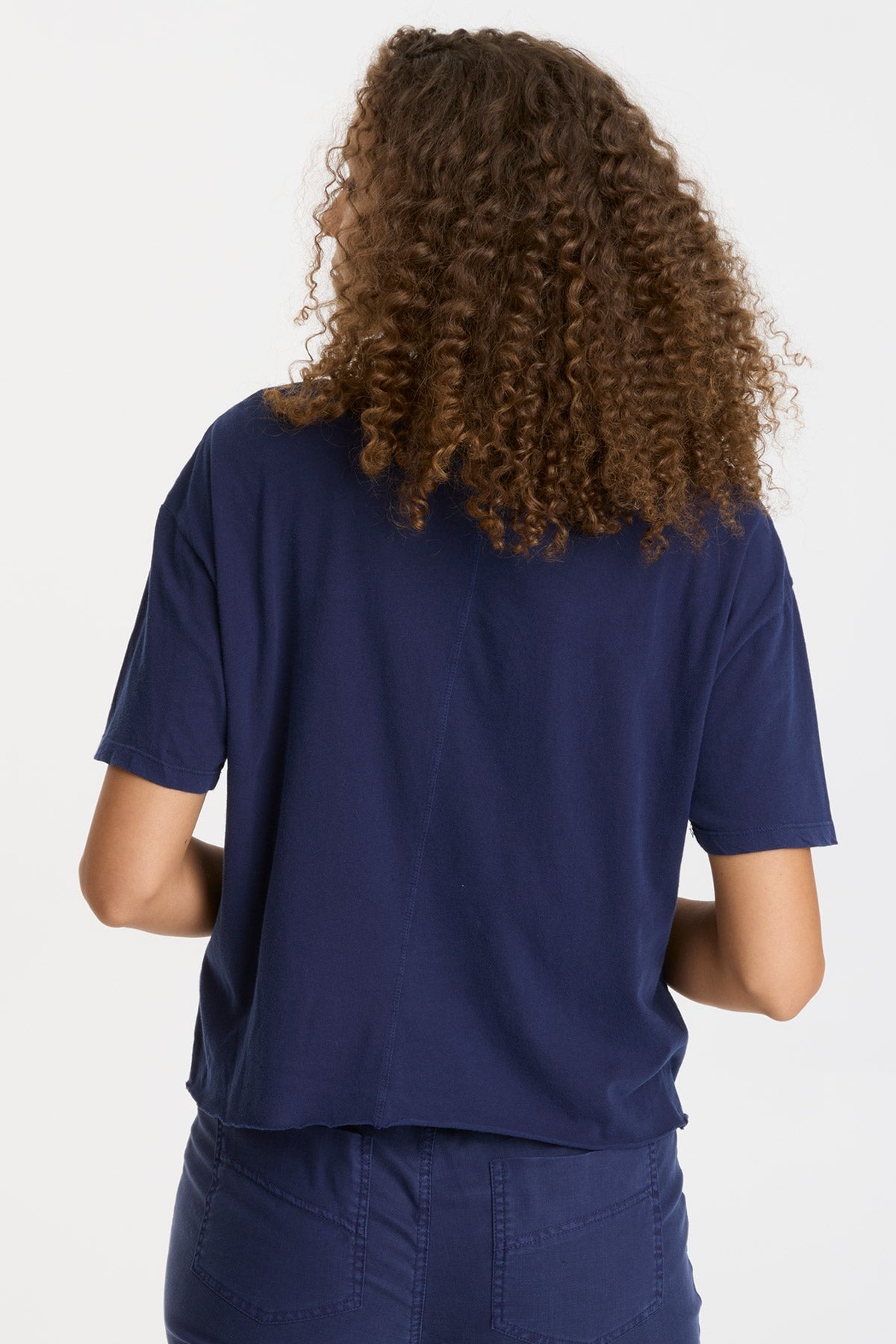 Steph Tee Adrift Pigment Dye T-Shirt - Soft Vintage Washed Cotton Tee for Men & Women | Perfect for Casual Wear, Street Style & Everyday Outfits