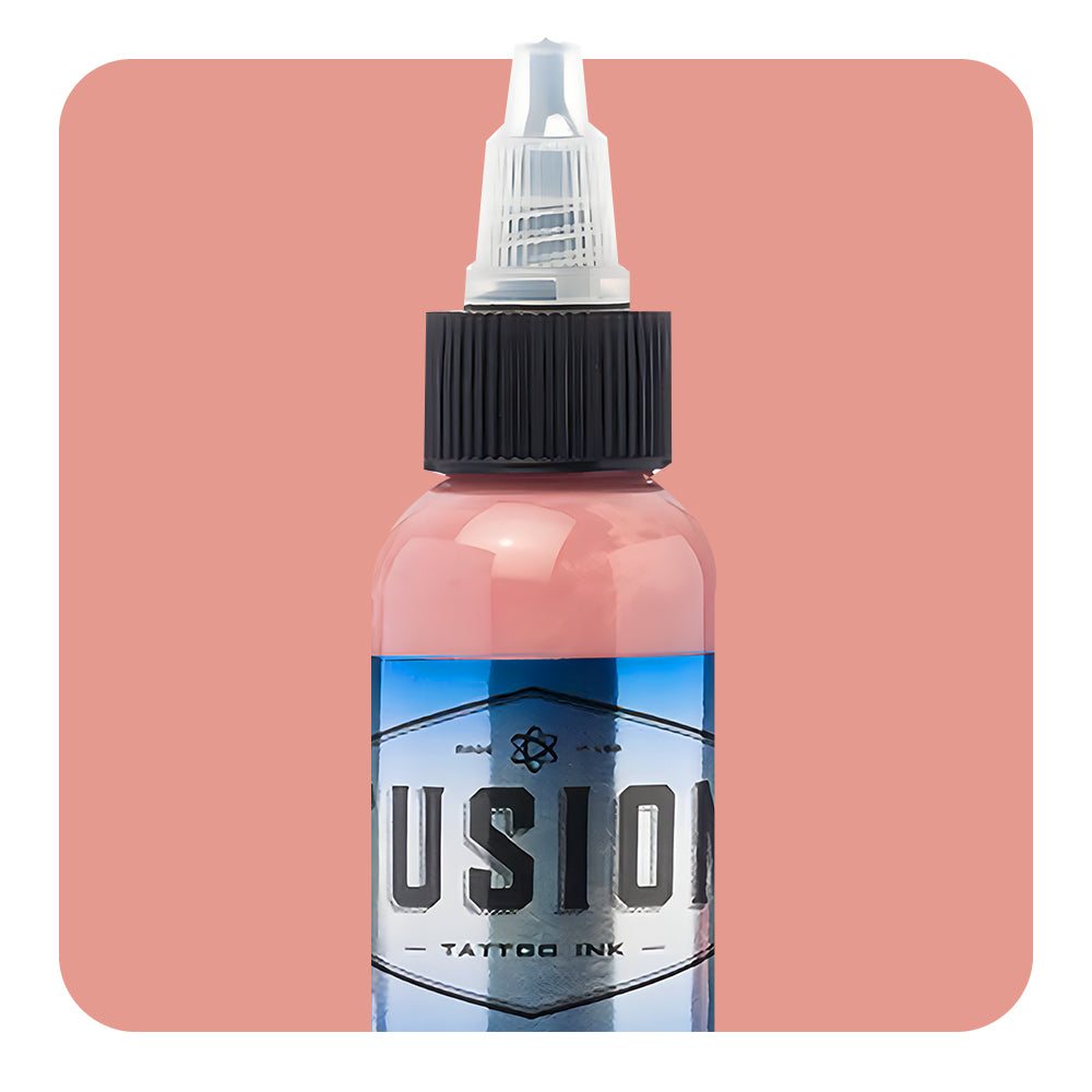 Premium Light Flesh Fusion Tattoo Ink Set - Professional Tattoo Artist Supplies for Realistic Skin Tone Blending (Various Sizes) - Perfect for Cover-Ups, Fine Line Work & Portrait Tattoos