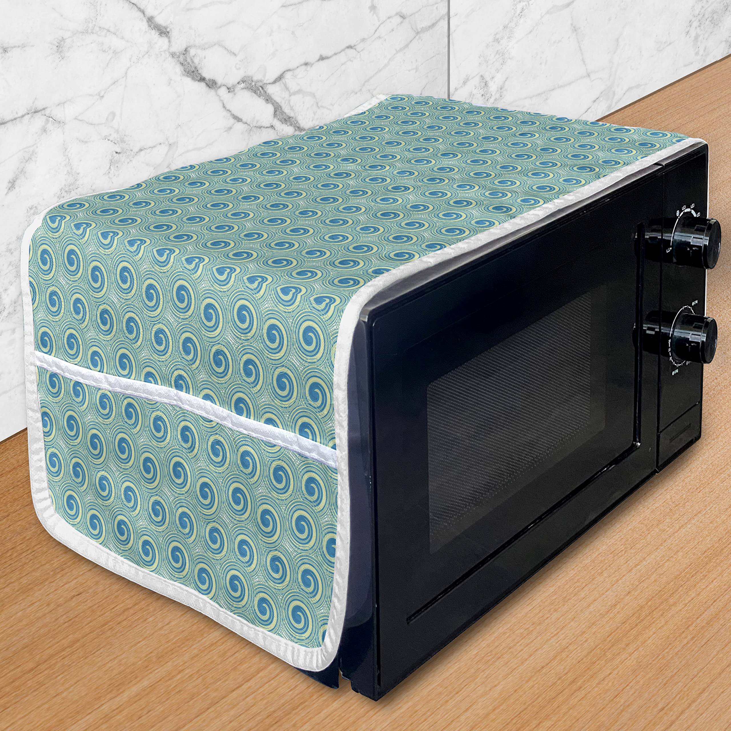 Ambesonne Waterproof Microwave Cover with Pockets - 36