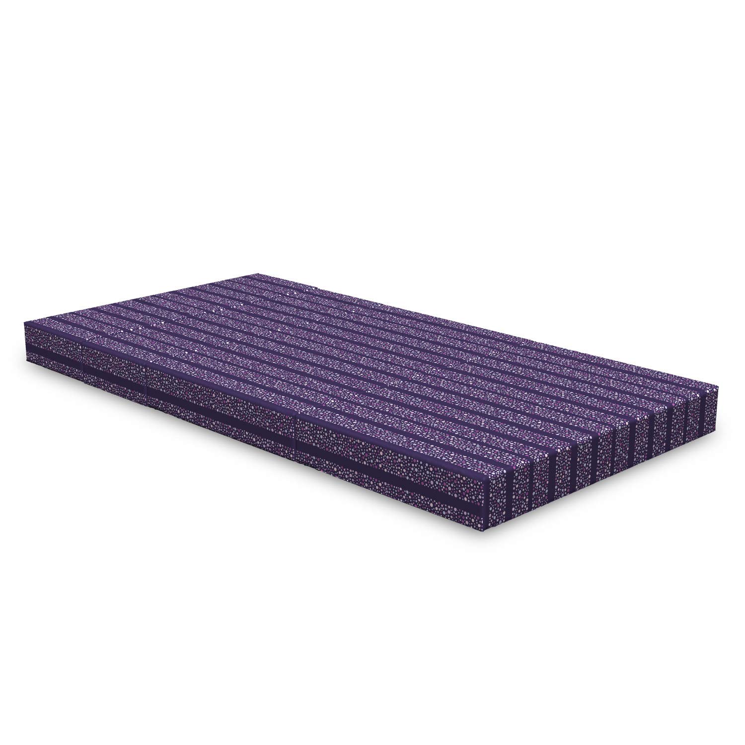 Ambesonne Abstract Foldable Mattress with Bubble Design, 74.8