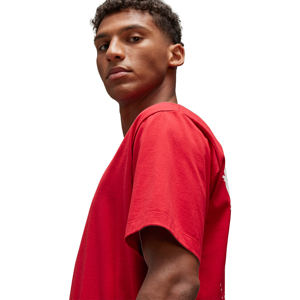 Power Red Graphic Tee - Trendy Cotton T-Shirt for Men & Women | Casual Wear, Street Style, Everyday Outfit