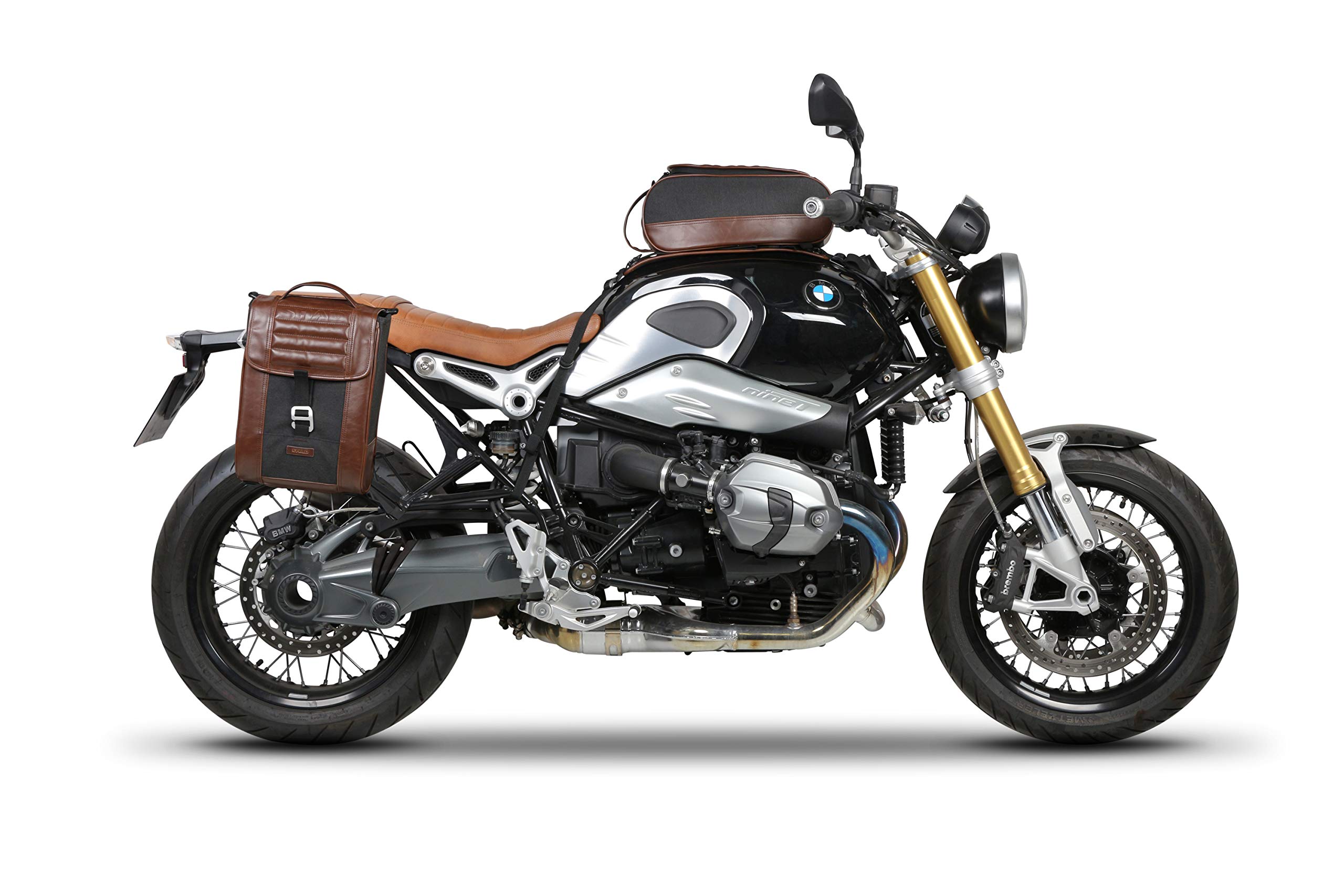 BMW R NineT 1200 Side Bag Holder - Durable Motorcycle Luggage Mount for BMW R1200 - Perfect for Commuting, Touring & Adventure Riding