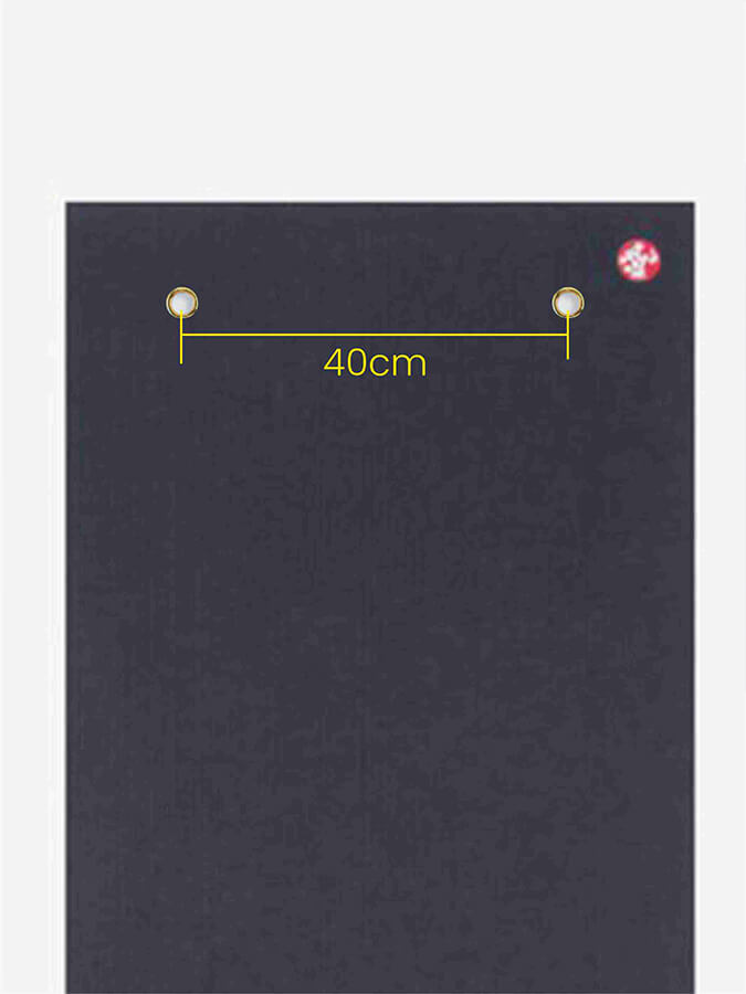 Manduka PROlite Standard 71 Yoga Mat 4.7mm Thick - Premium Non-Slip Yoga Mat for Home & Studio Practice - Midnight Color with Eyelets - Ideal for Hot Yoga, Pilates & Meditation