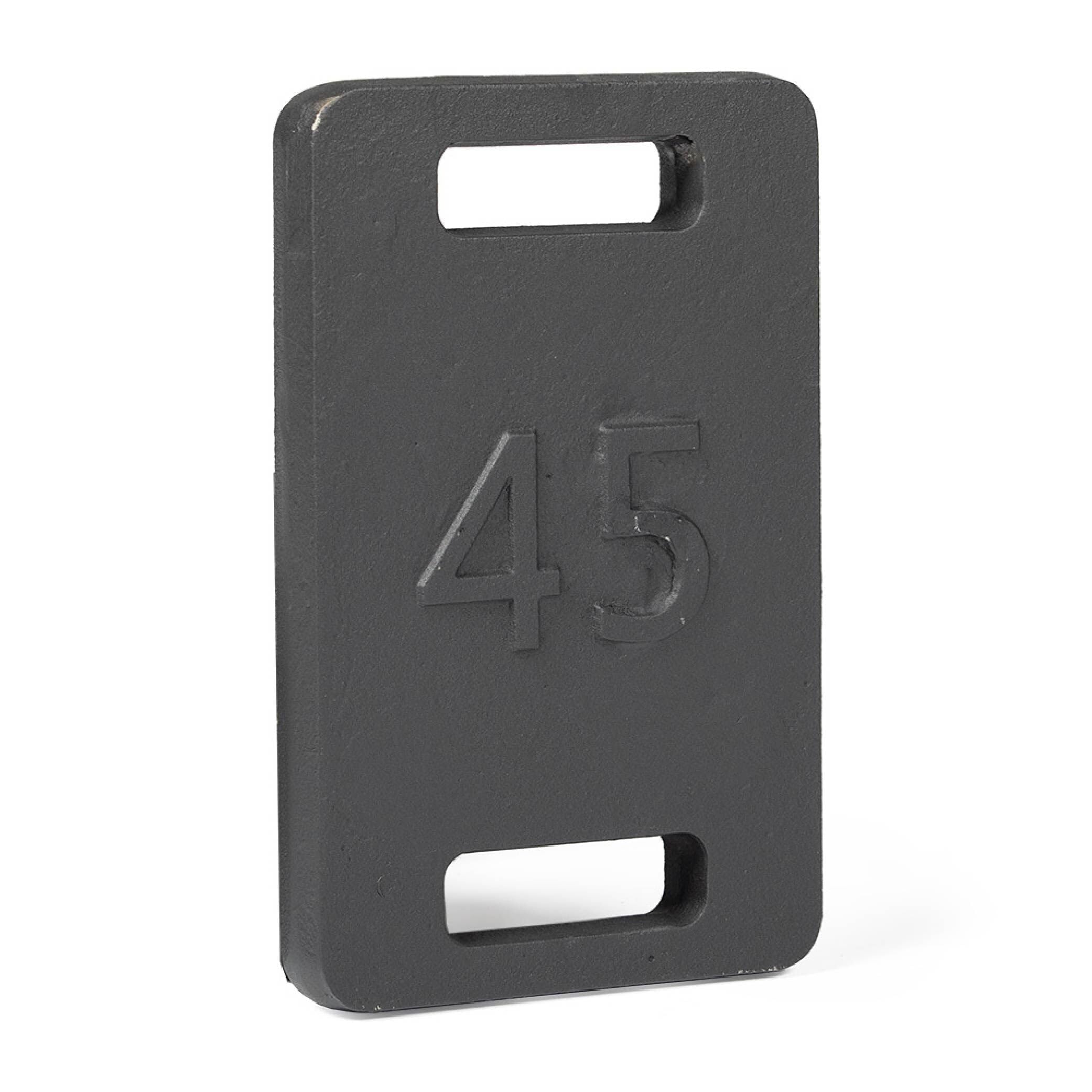 Titan Fitness Cast Iron Ruck Weight Plate - Single Wide Handle for Strength Training | Smooth Round Edges for Comfort | Perfect for Backpack Weight Training, Posture Stability & Home Gym Workouts | Ideal for CrossFit, Rucking & Functional Fitness Training