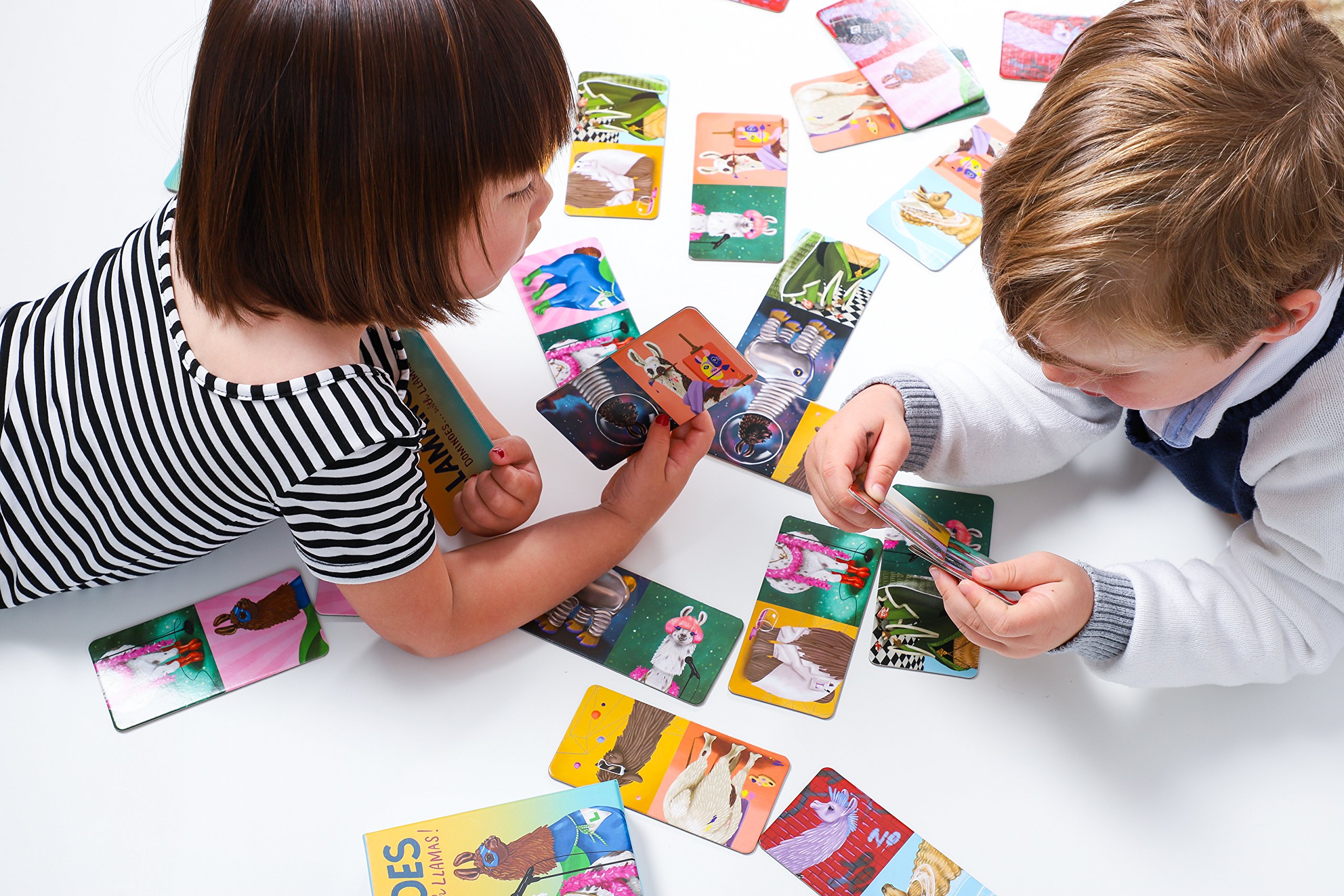 Fun & Educational Llamanoes Board Game for Kids - Dominoes Style Llama Themed Family Game - Perfect for Family Game Nights, Classroom Activities & Birthday Parties