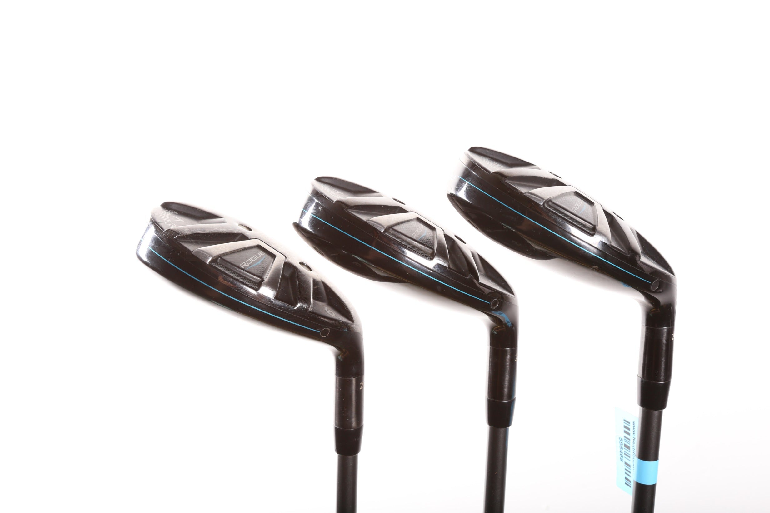 Used Callaway Rogue Hybrid Golf Club Set - Right Handed 4H, 5H, 6H with Regular Flex Shafts | Perfect for Mid-Handicap Golfers & Course Play