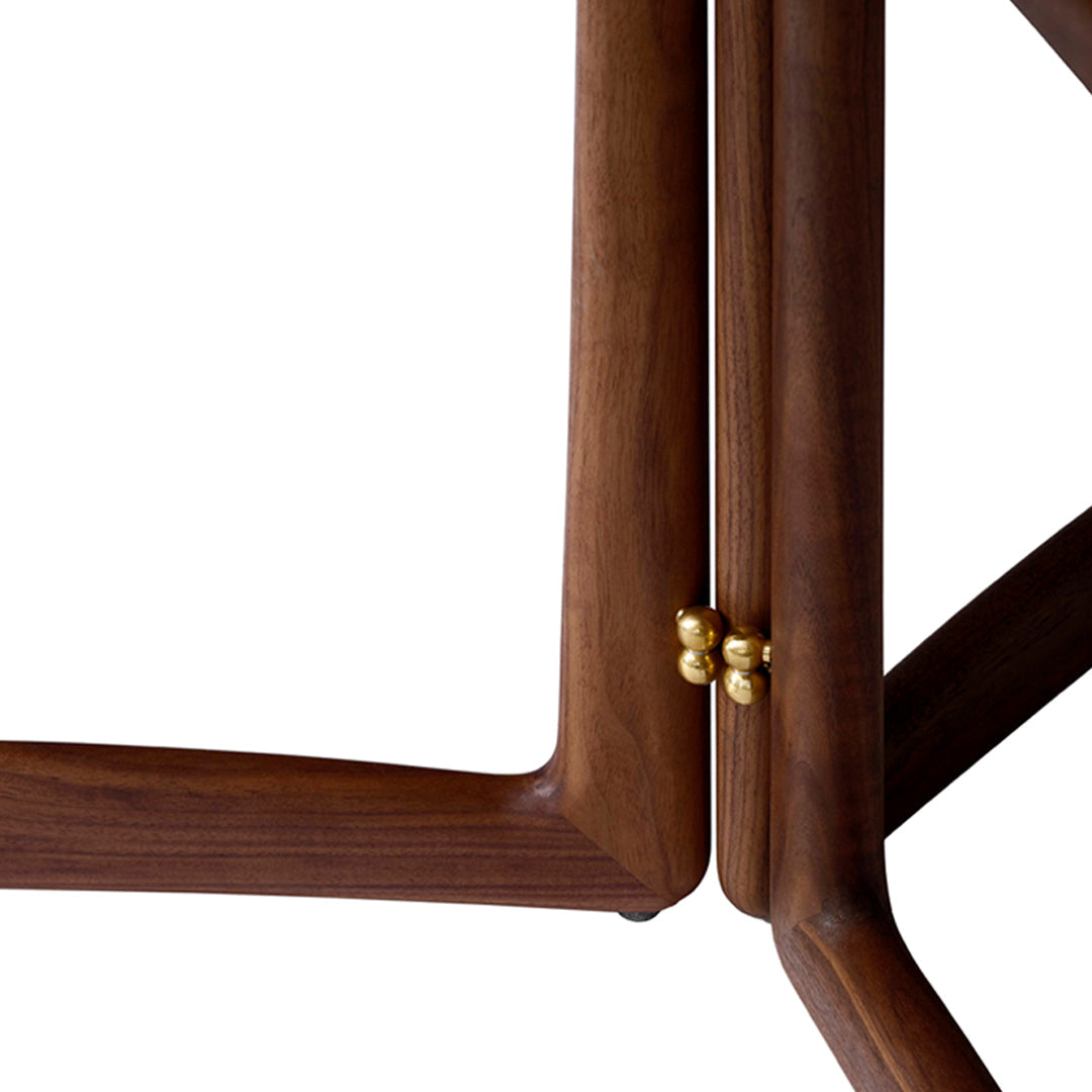 Drop Leaf HM6 Dining Table - Expandable Space-Saving Design for Small Apartments & Kitchens | Perfect for Family Dinners & Entertaining Guests