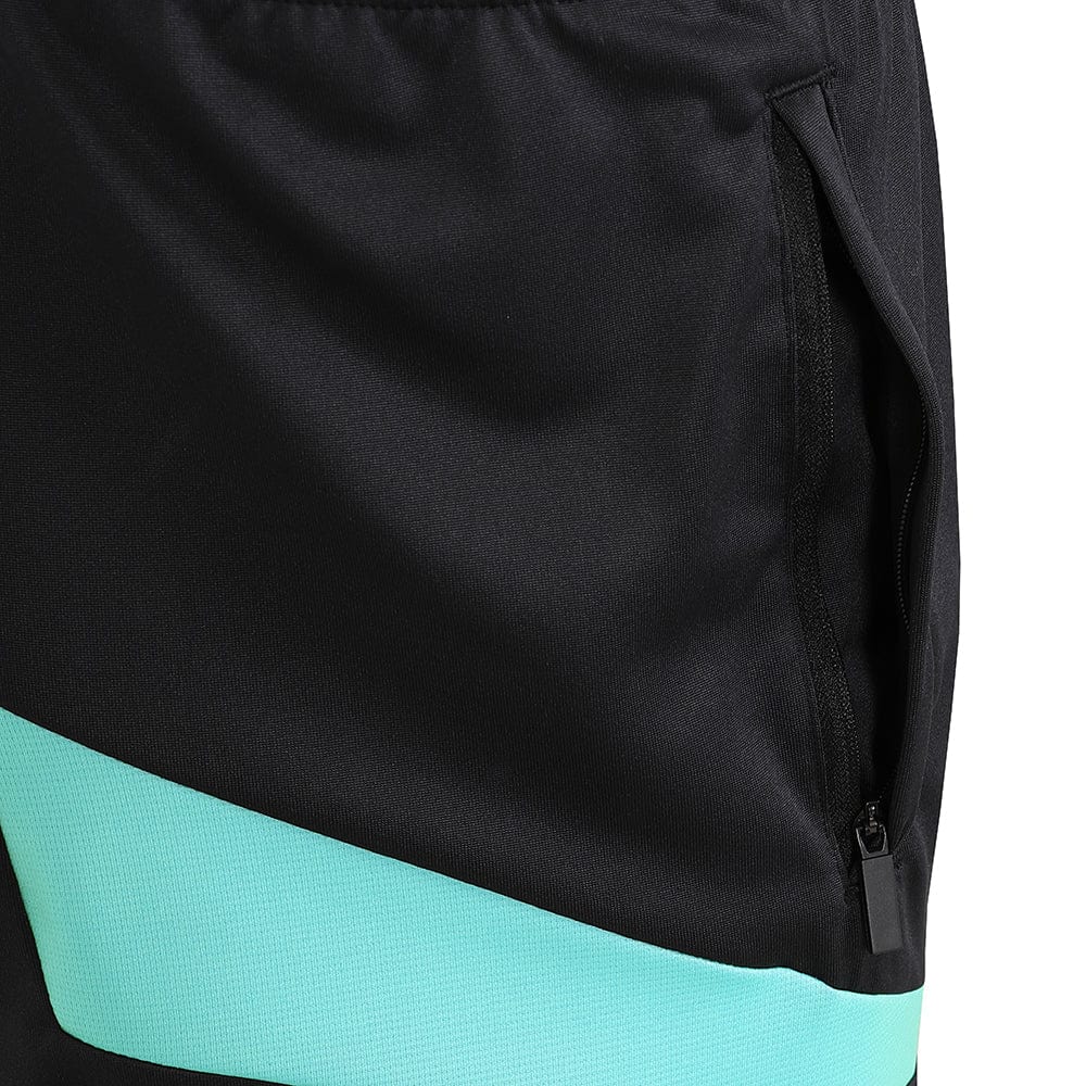 2024 25 Wolves Coaches Training Shorts - Black | Breathable Athletic Shorts for Basketball, Soccer & Gym Workouts