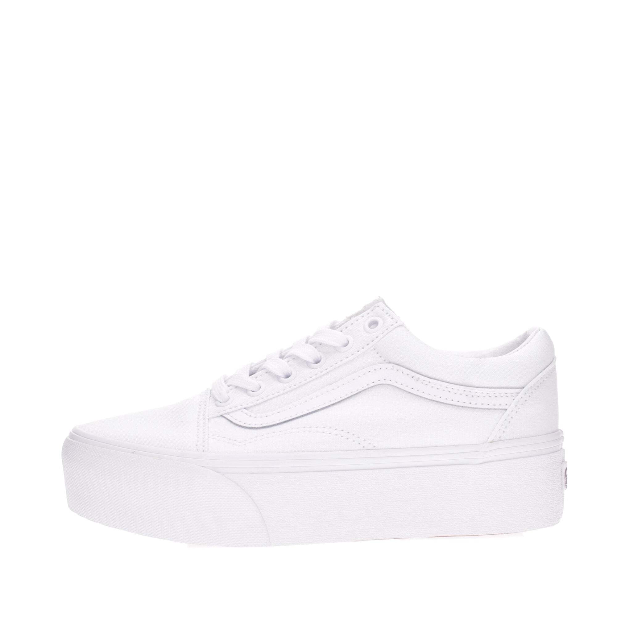 Vans Old Skool Stackform Unisex Skate Shoes - Classic Black & White Sneakers for Men & Women | Perfect for Skateboarding, Streetwear & Casual Outfits