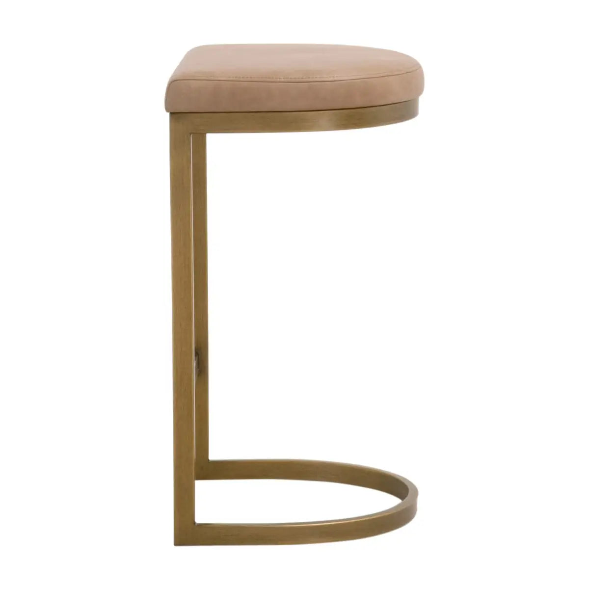 Modern Cresta Counter Stool - Adjustable Height Bar Stool with Padded Seat for Kitchen Island, Breakfast Bar & Home Decor - Comfortable & Stylish Dining Chair for Indoor Use