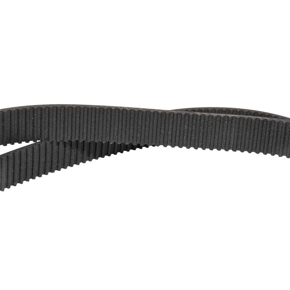 2PCS HTD 3M Timing Belt 480mm Length 160 Teeth 6mm Width Closed Loop Industrial Rubber Timing Belt for 3D Printers, CNC Machines, and Industrial Automation Equipment