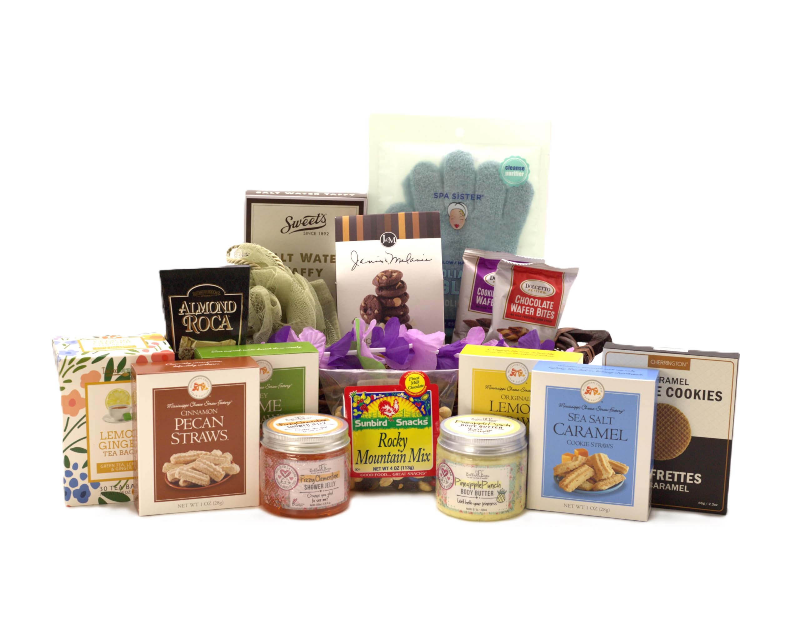 Just Beachy Spa Gift Basket - Relaxing Beach Getaway Gift