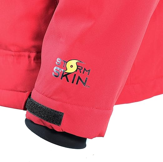 Blackfish StormSkin Gale Pullover Jacket - Waterproof Windproof Fleece-Lined Hoodie for Men (Crimson, XL) - Perfect for Hiking, Camping & Outdoor Adventures