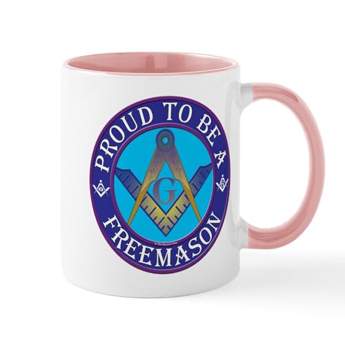 White/Pink Inside - Masons Pride Mug