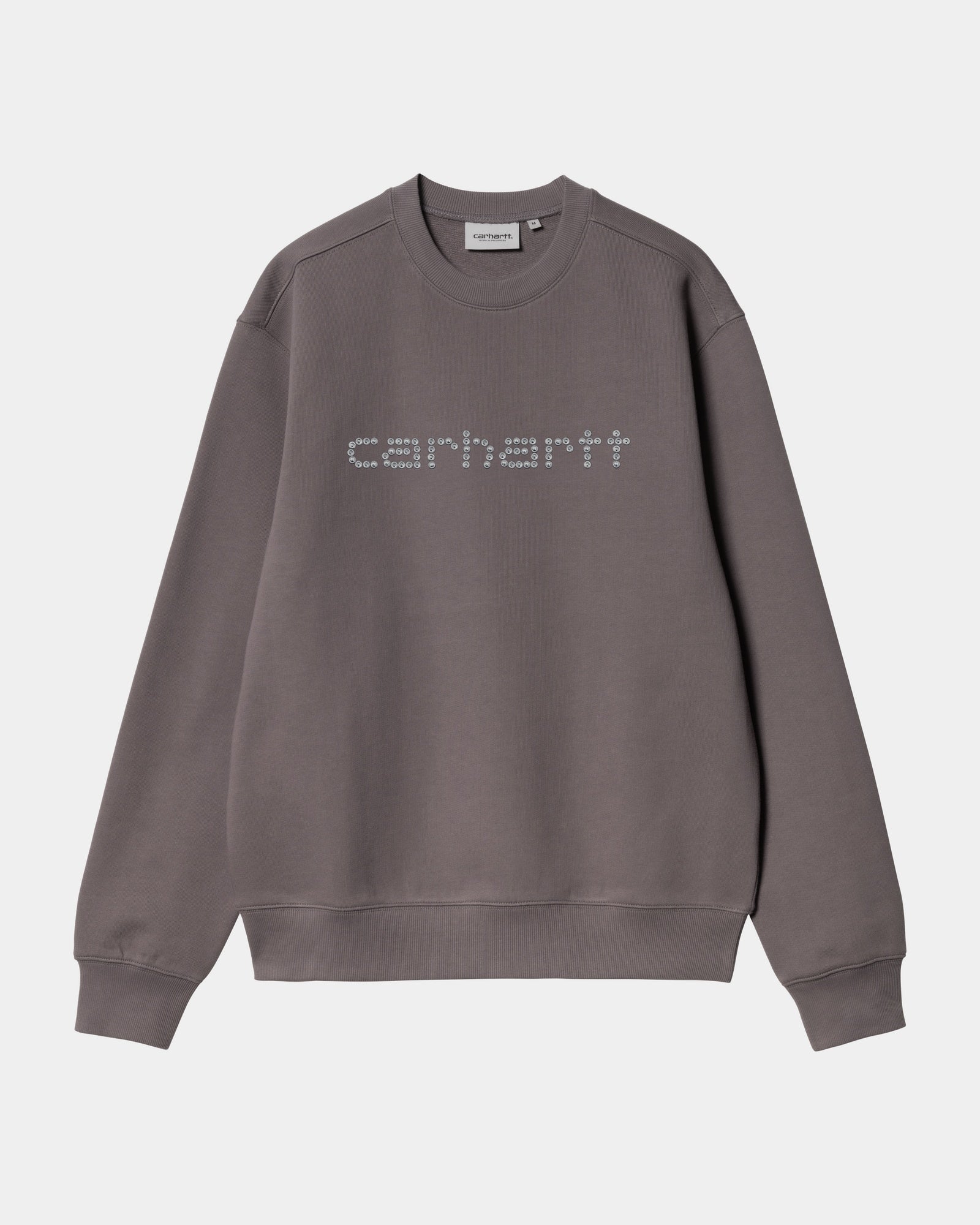 Stylish Rivet Script Sweatshirt for Women & Men | Comfortable Cotton Pullover | Perfect for Casual Wear, Lounge & Street Fashion | Manta Brand