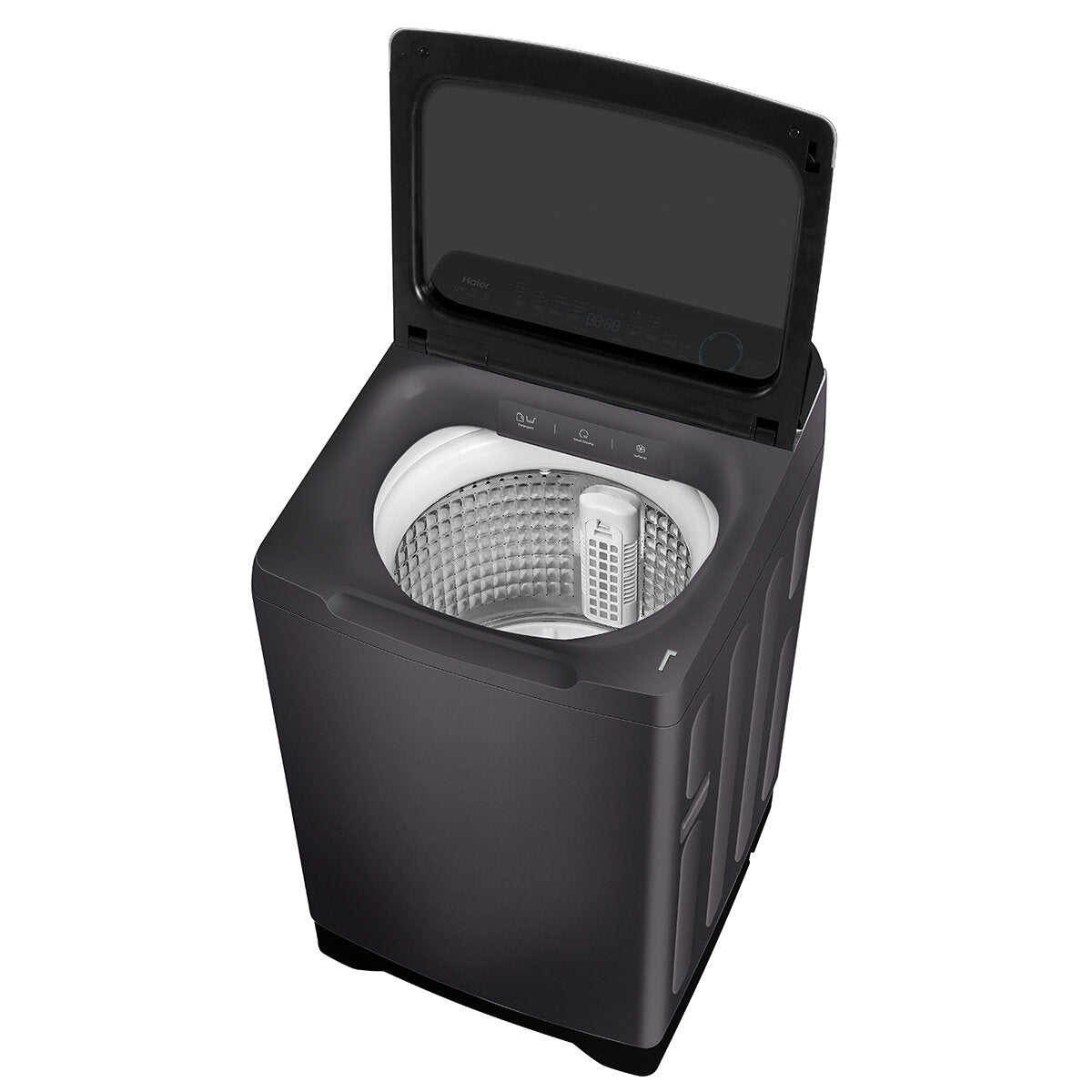 Haier 600 Series 10kg Top Load Washing Machine - Large Capacity, Energy Efficient, Black (HWT10ADB1) - Perfect for Family Laundry, Apartments & Small Homes