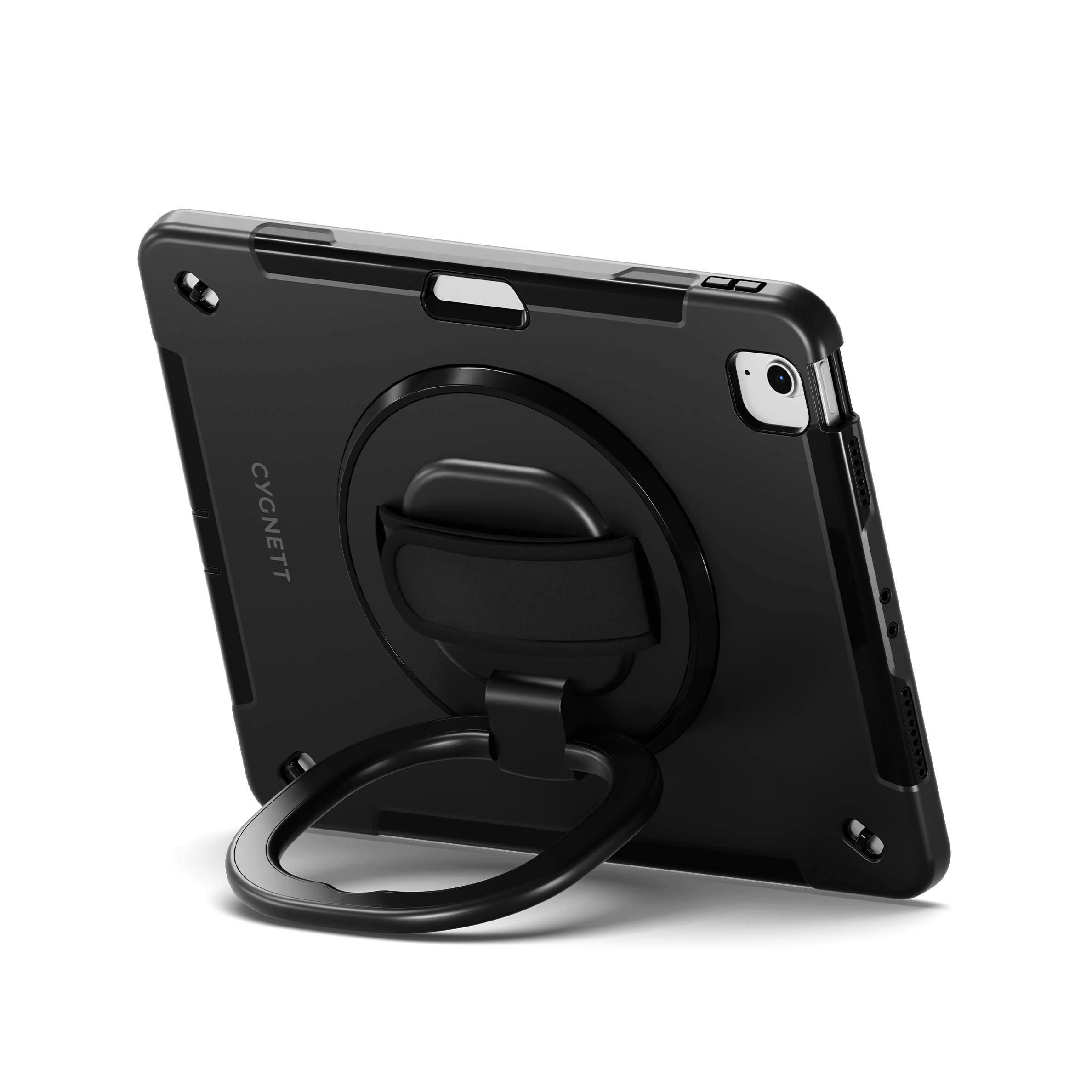 Durable Heavy Duty Protective Case for iPad Air 13 (M2/M3 Chip) - Shockproof Cover for Work, Travel & Outdoor Adventures