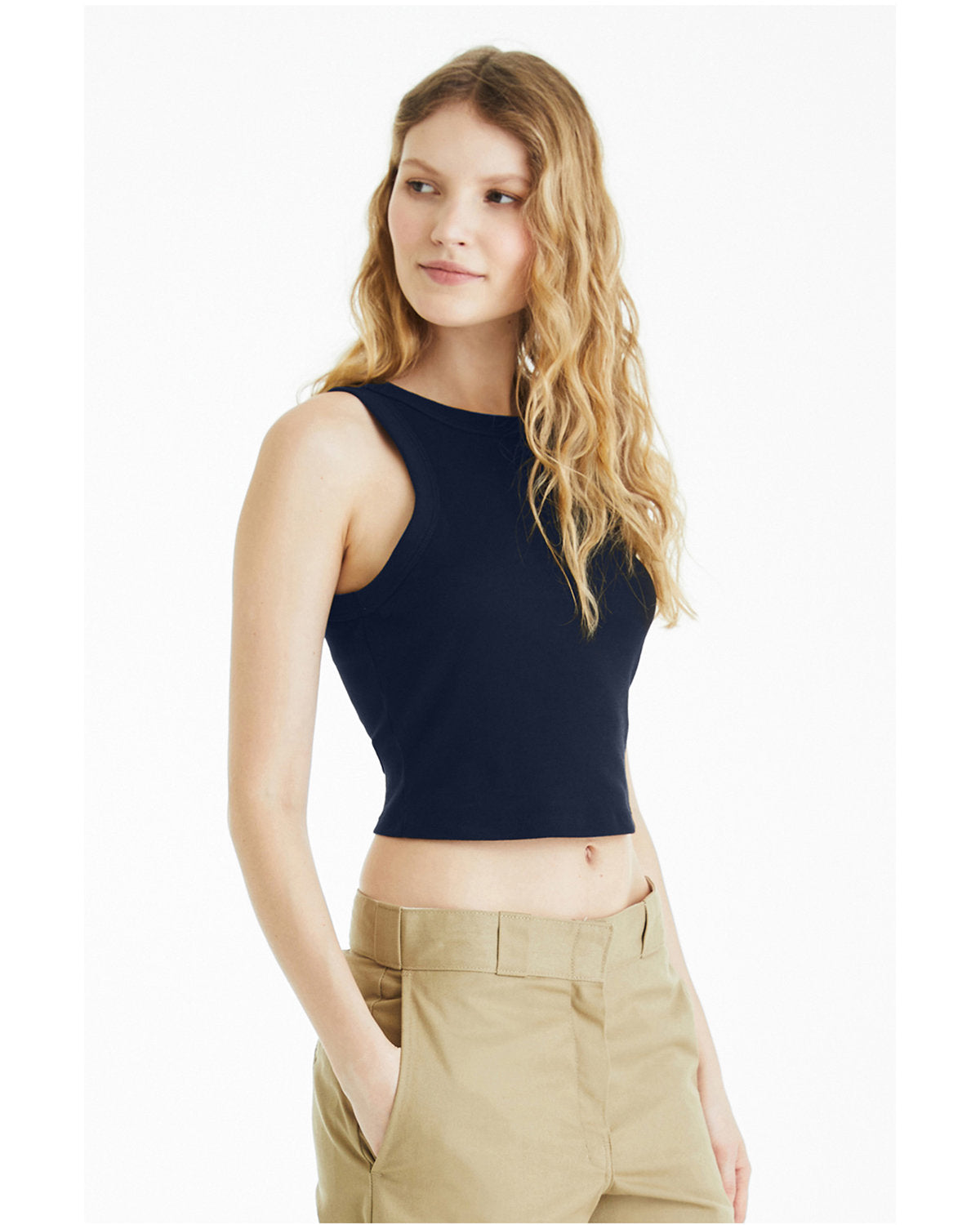 Bella + Canvas 1019 Women's Micro Ribbed Racerback Tank Top - Soft Stretchy Comfort Fit for Yoga, Gym & Everyday Wear